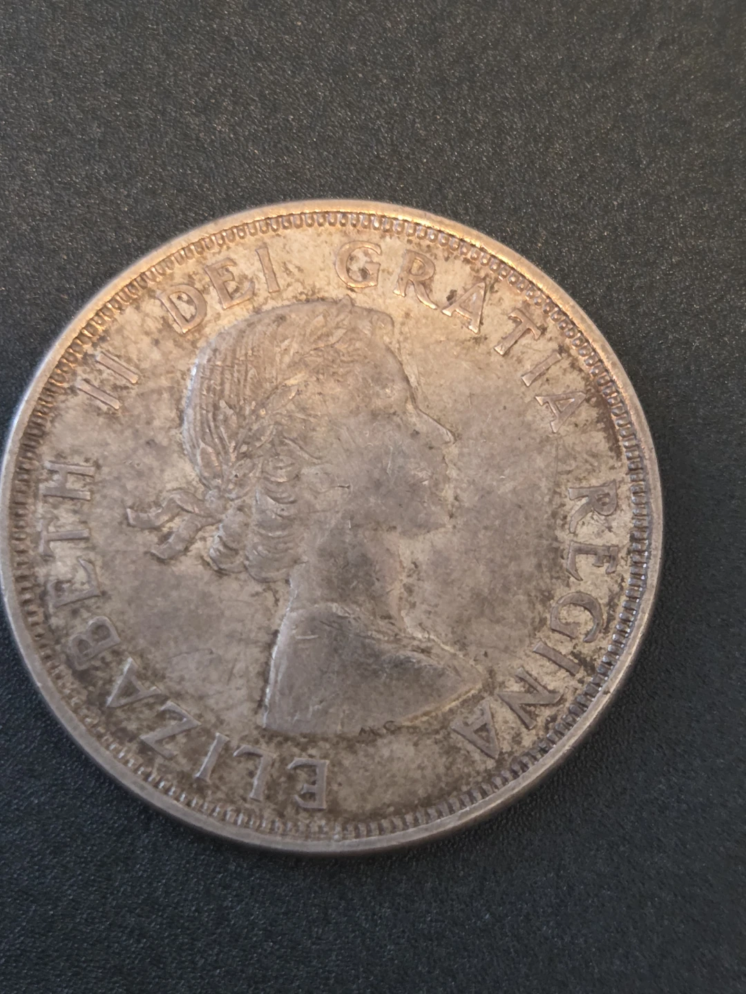 1864 Canada Charlottetown Commemorative Big Silver Dollar Coin - photo 2