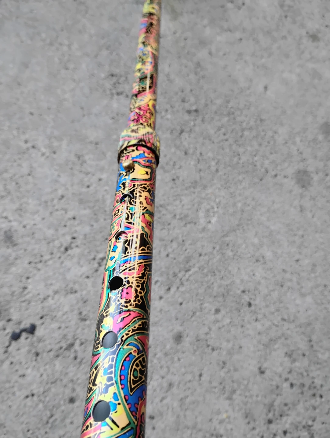 Adjustable Walking Cane with Paisley Print ⚽ - photo 2