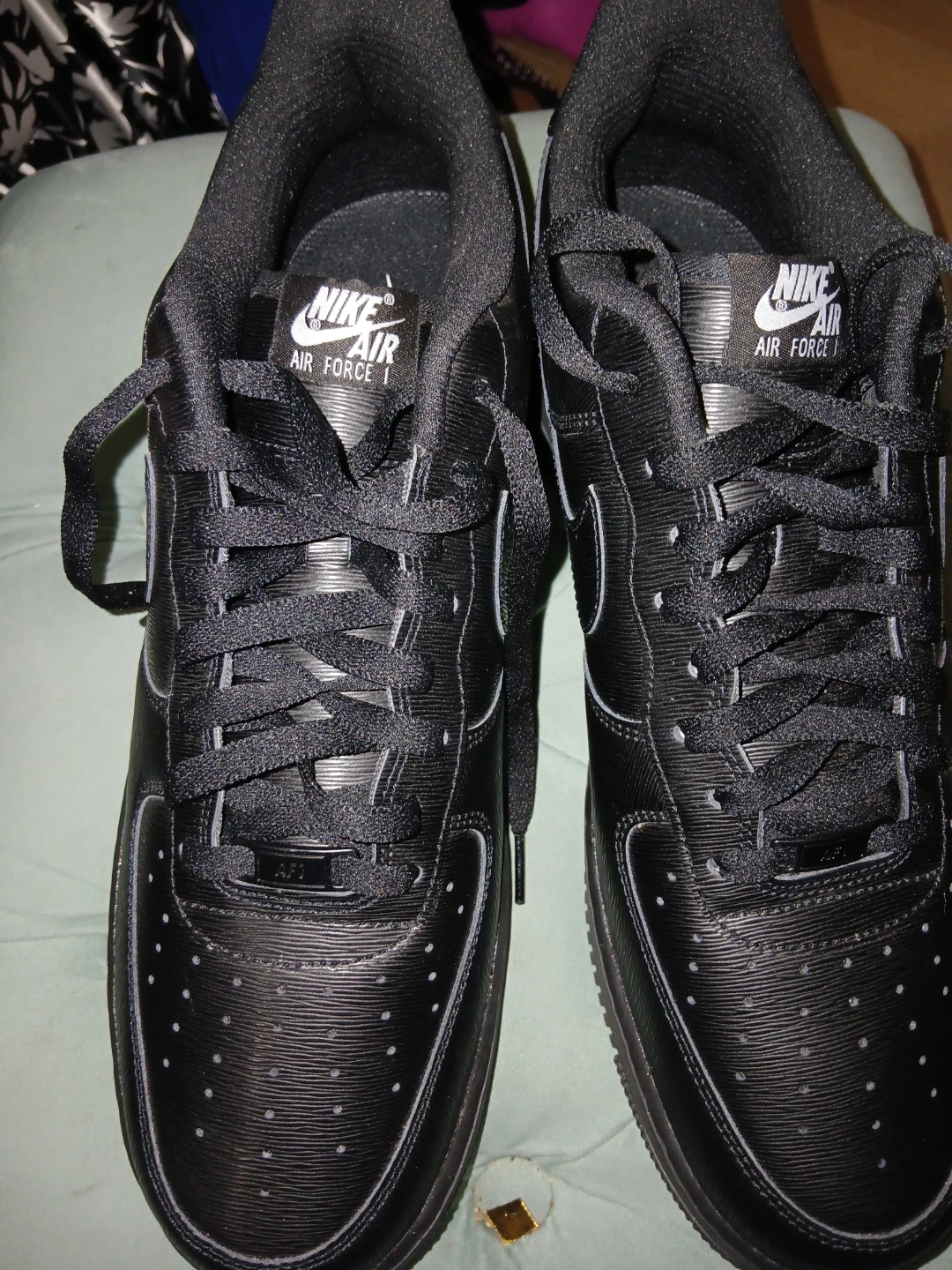 Nike Air Force 1 Black Sneakers