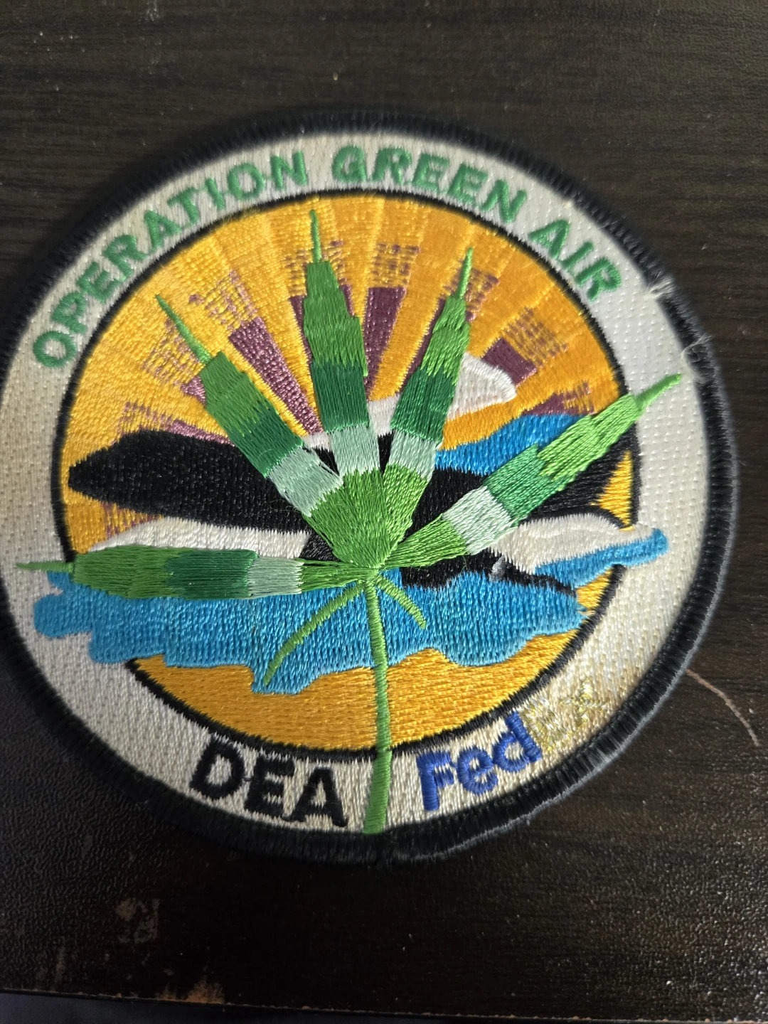 Operation Green Air DEA Fed Patch