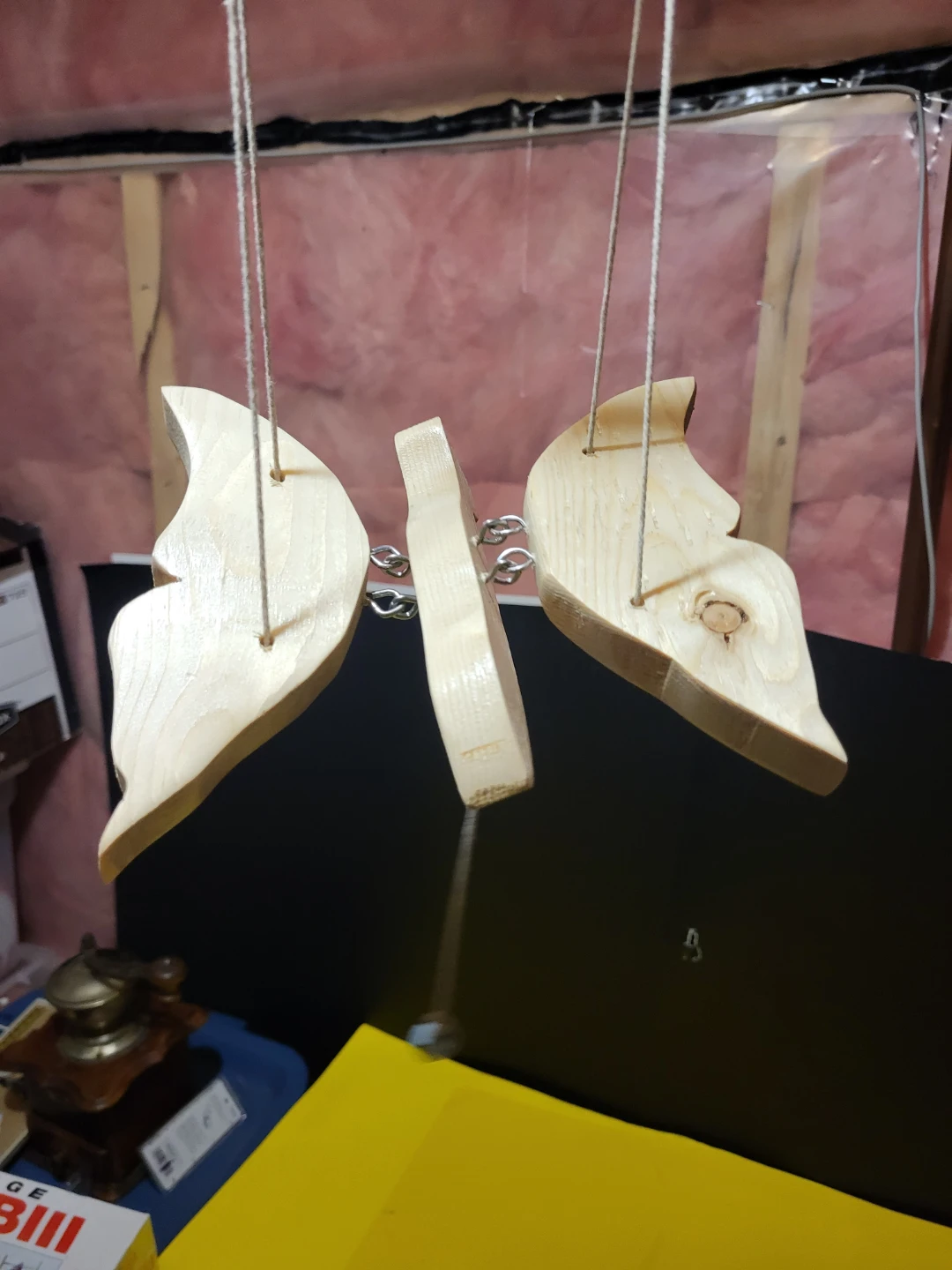 Wooden Butterfly Mobile - photo 3