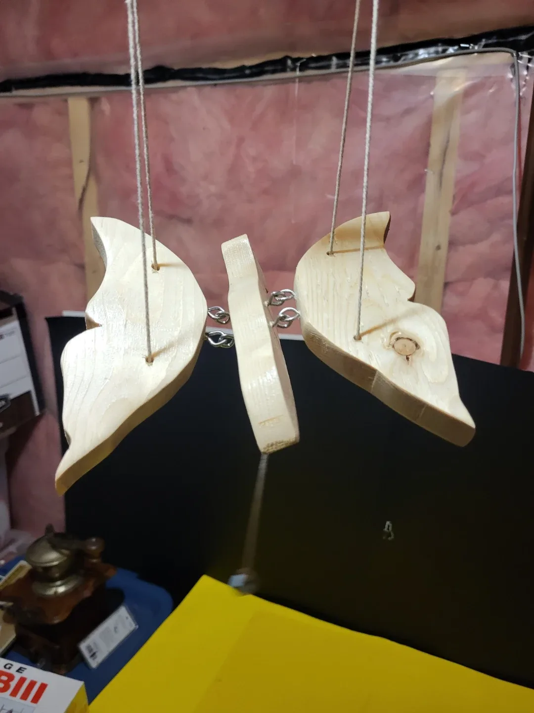 Wooden Butterfly Mobile - photo 3