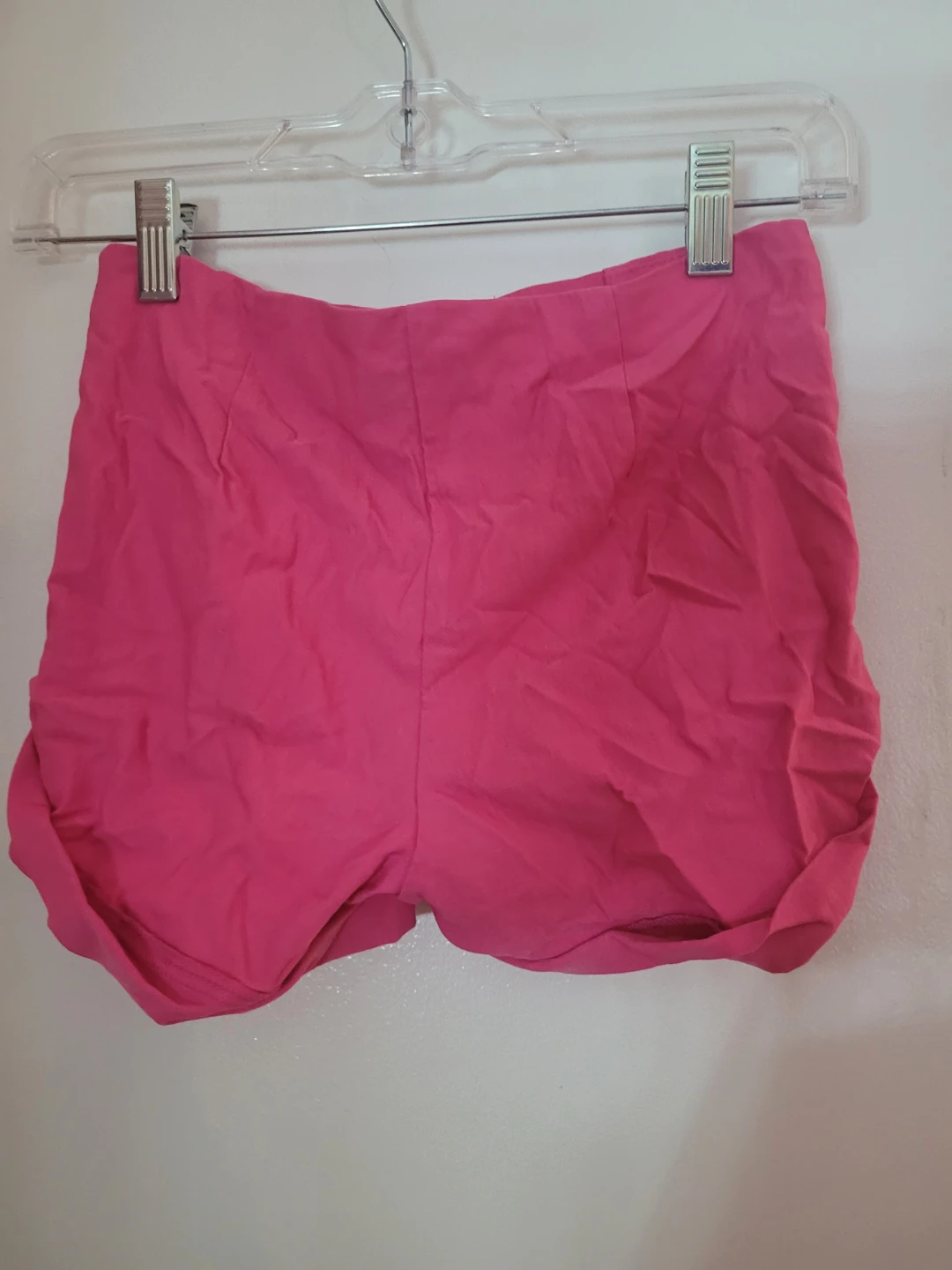 Hot Pink Sailor Button Shorts - photo 2