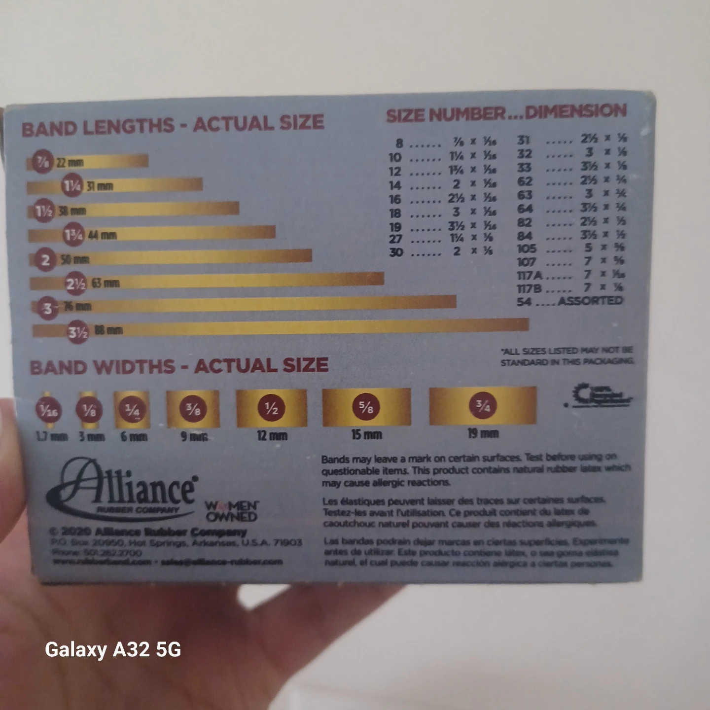 Advantage Rubber Bands Size #10 - 1/4 LB - photo 2