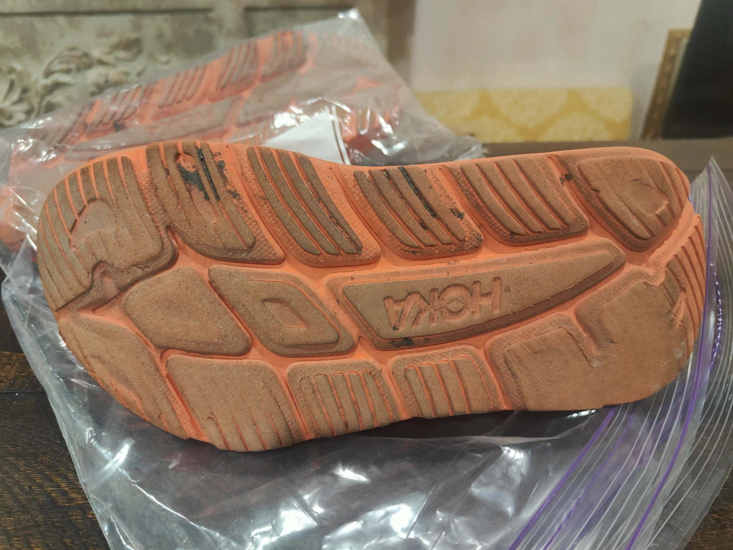 Hoka Orange Slides / Sandals - photo 4