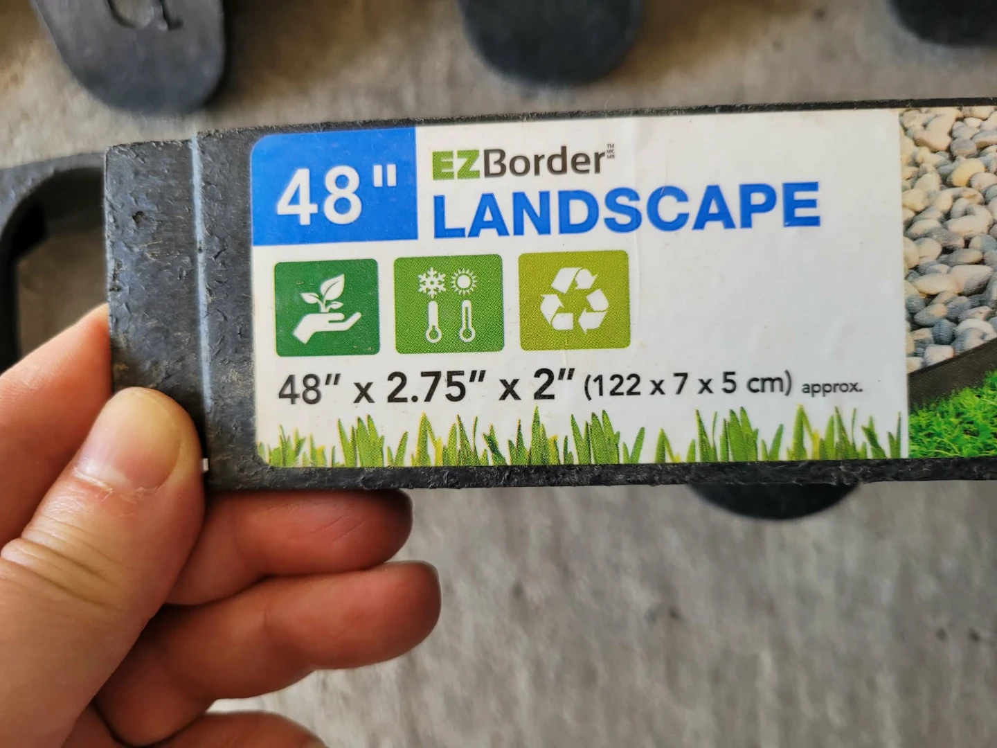 EZBorder Landscape Edging - 3 Pieces - photo 2