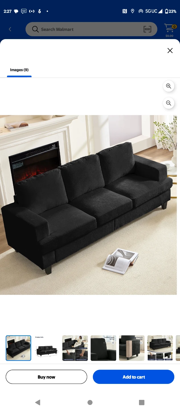 Black Sofa