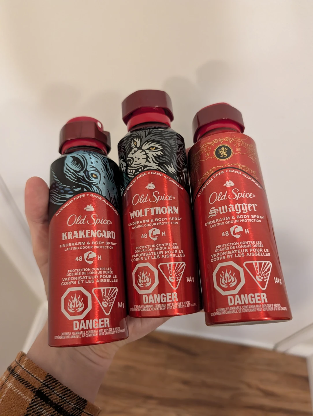 Old Spices Body Sprays