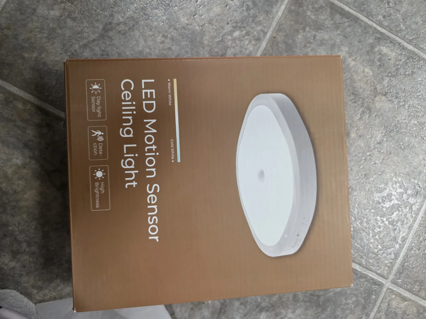LED Motion Sensor Ceiling Light