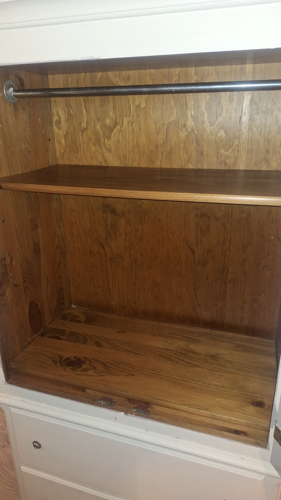 White French provincial armoire  with Drawers - photo 5