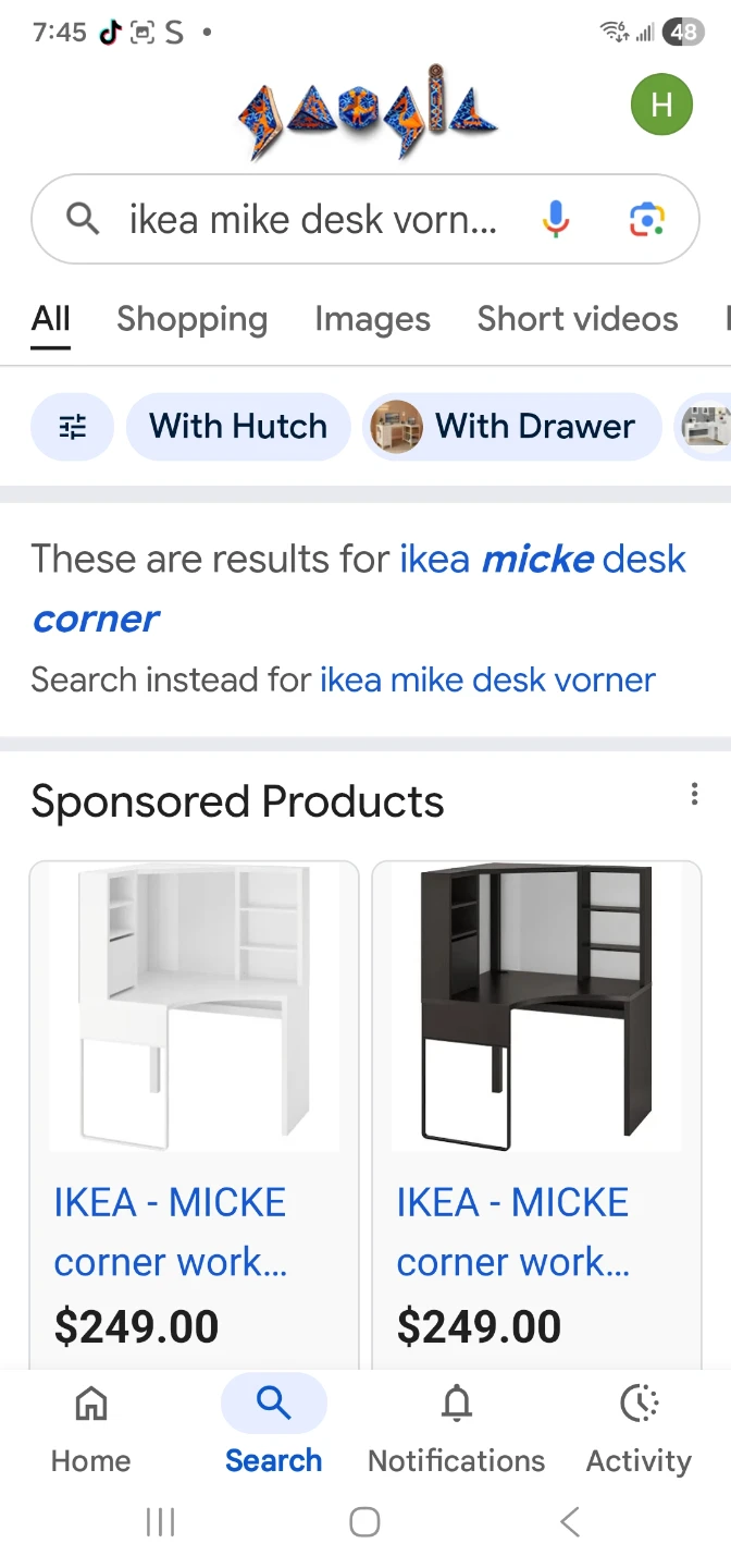 Corner desk Ikea - photo 3