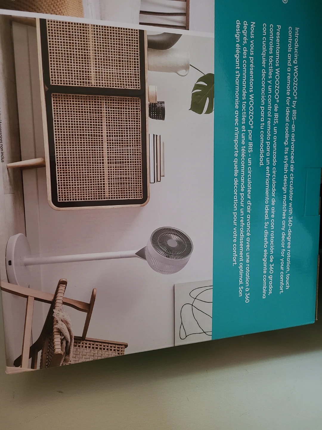 WOOZOO 360° Pedestal Fan - photo 3