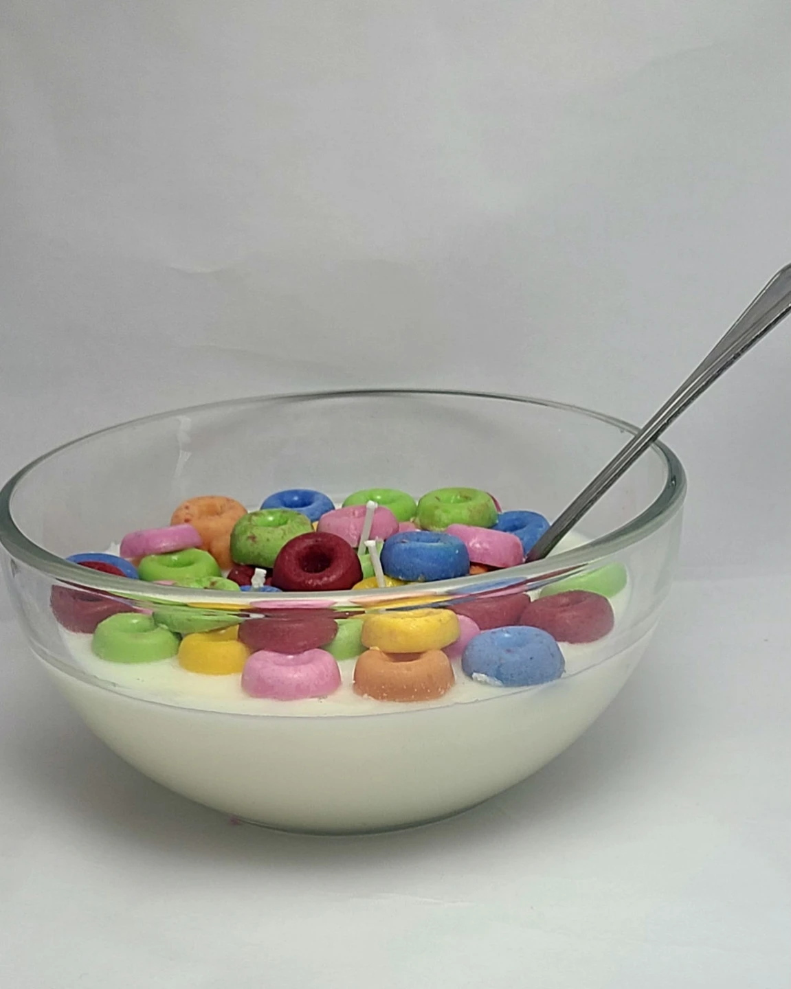 Fruit loop Cereal Candle