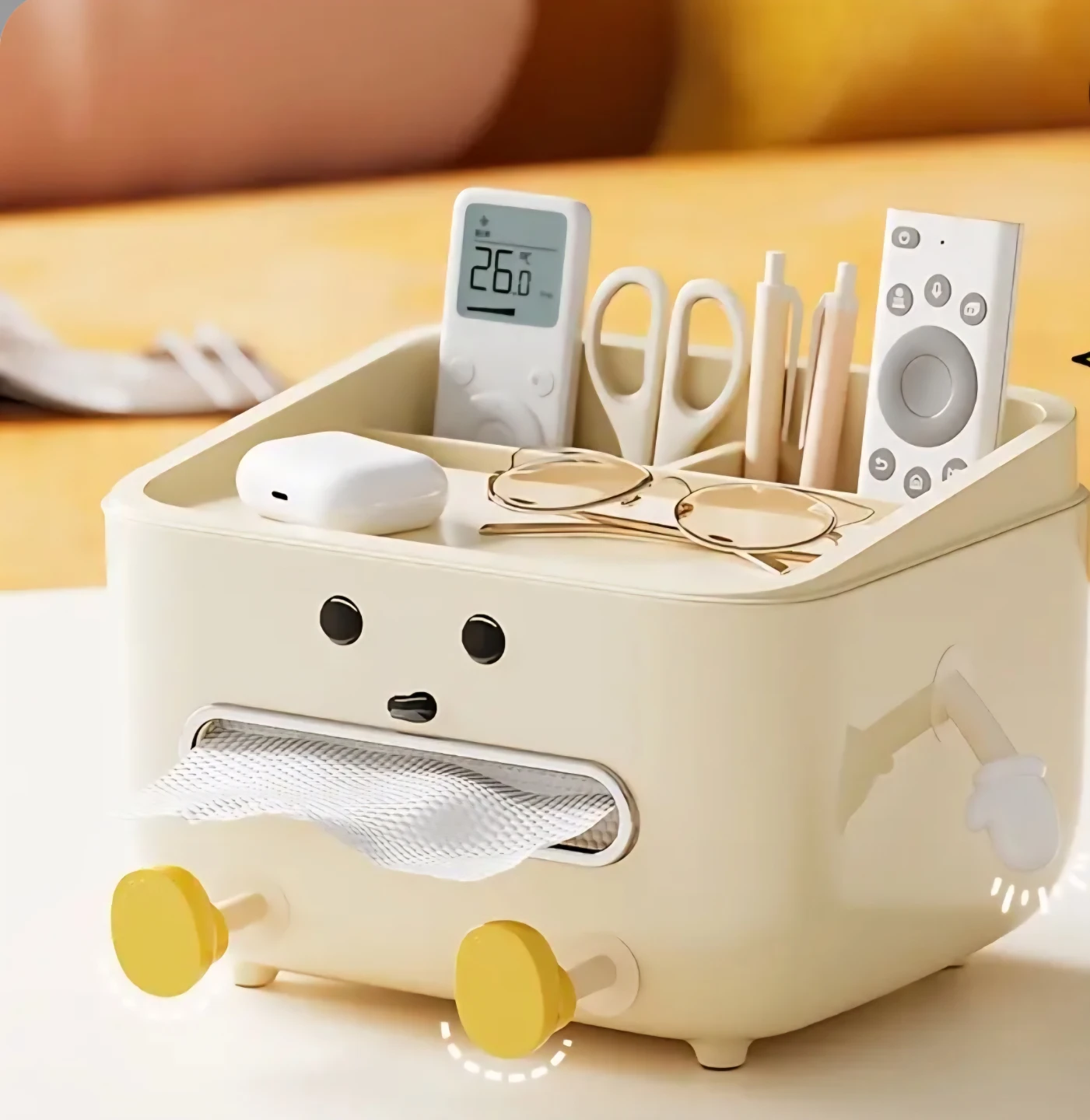 Cute Tissue Box Organizer