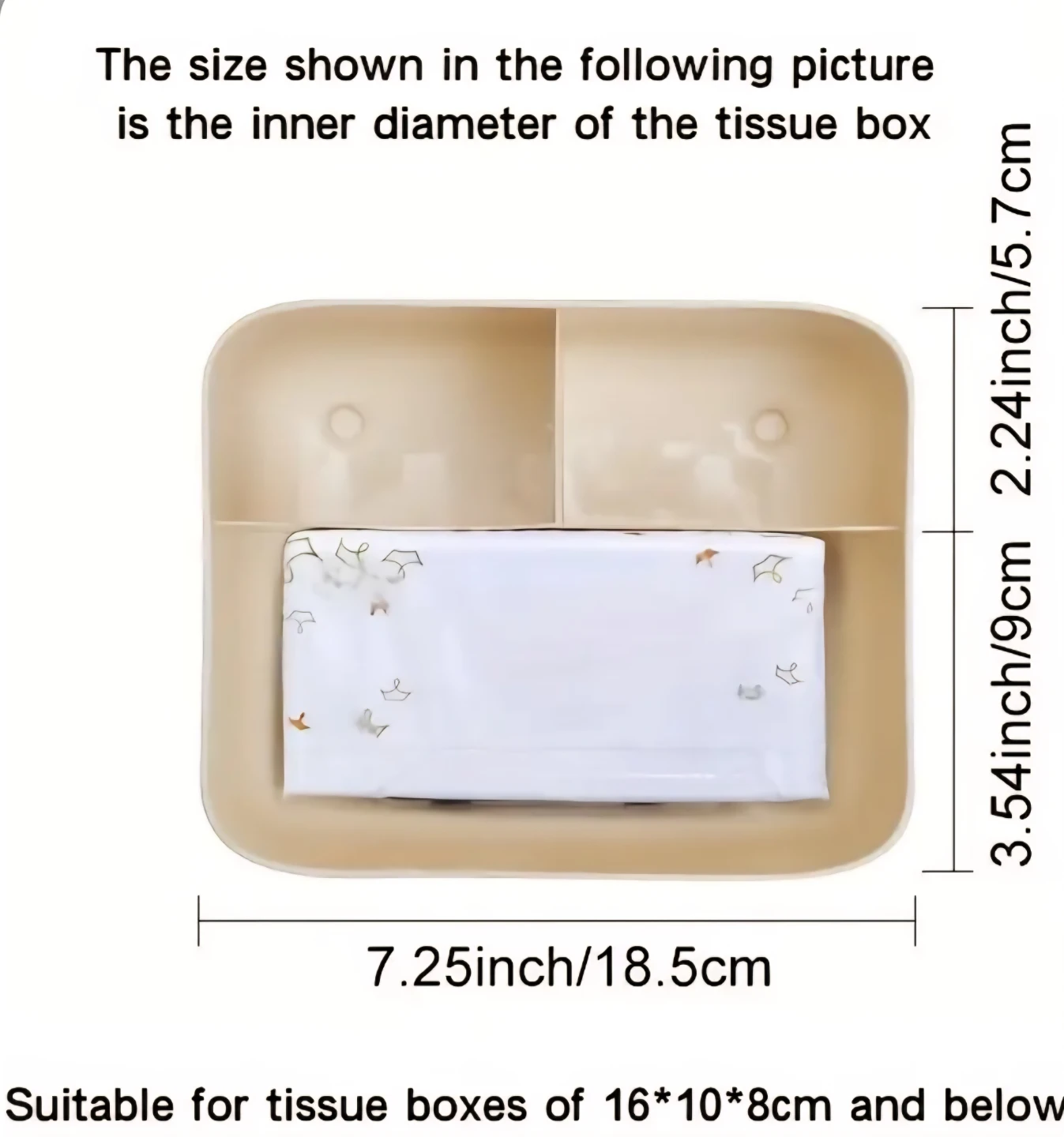 Cute Tissue Box Organizer - photo 3