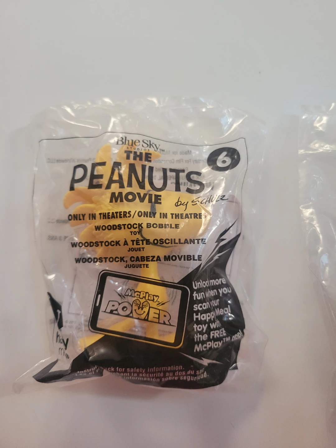 The Peanuts Movie Woodstock Bobble Toy
