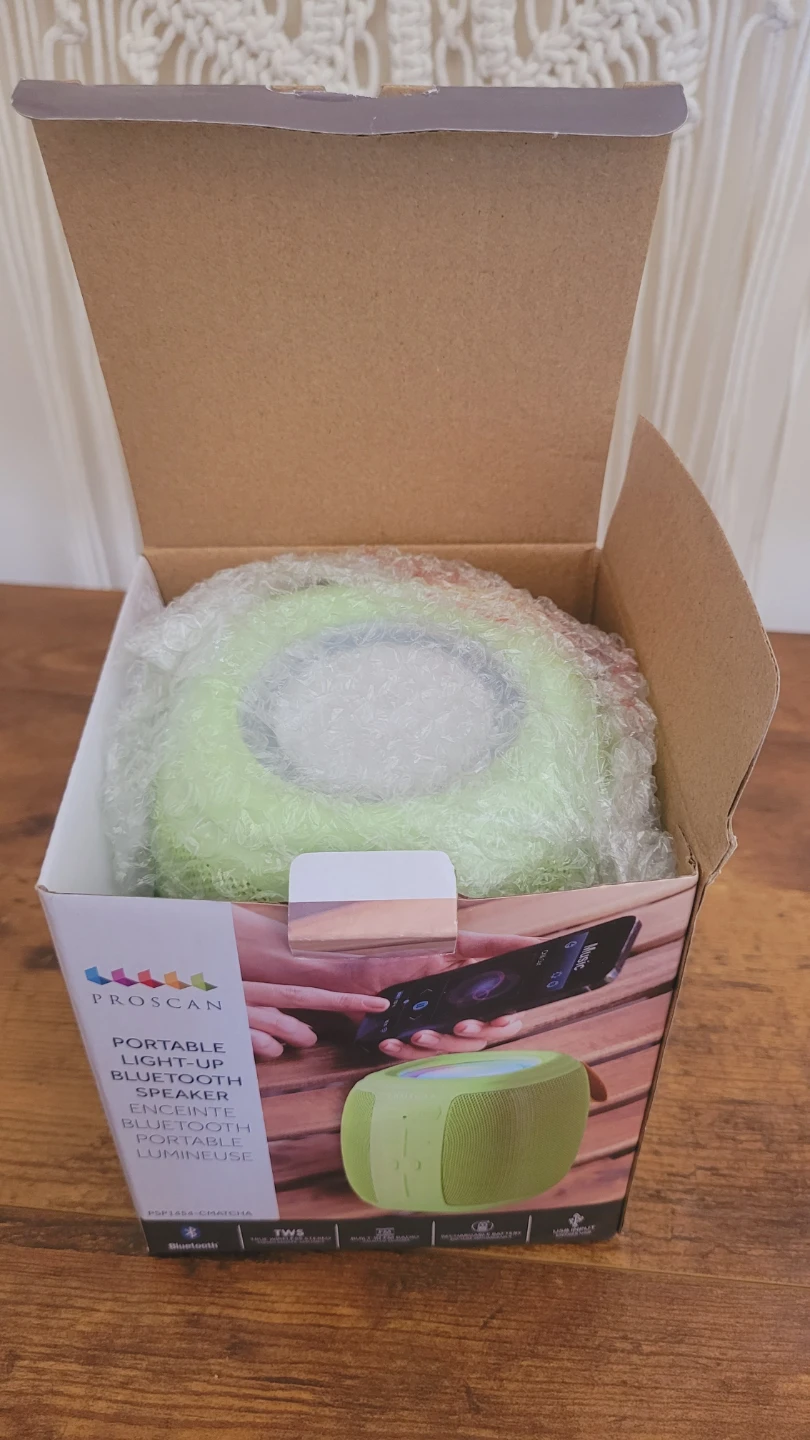 Portable Bluetooth Speaker with Light-Up Feature - photo 2
