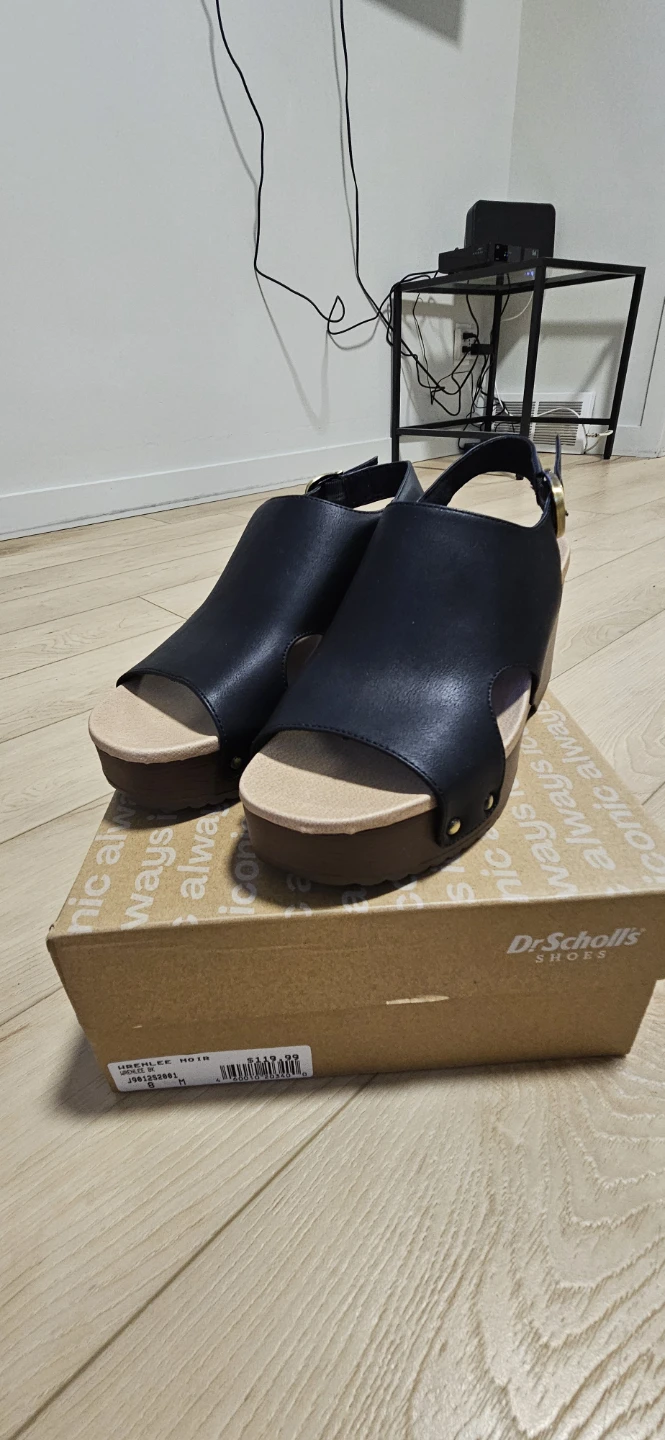 Dr. Scholl's Black Wedge Sandals - photo 2