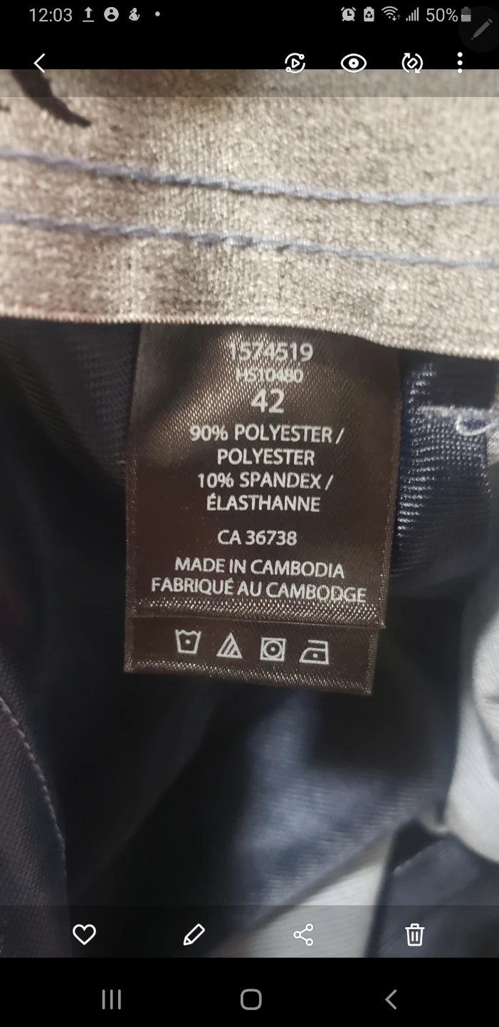 Brand new HaggarMens Short Gray Size 42 - photo 4