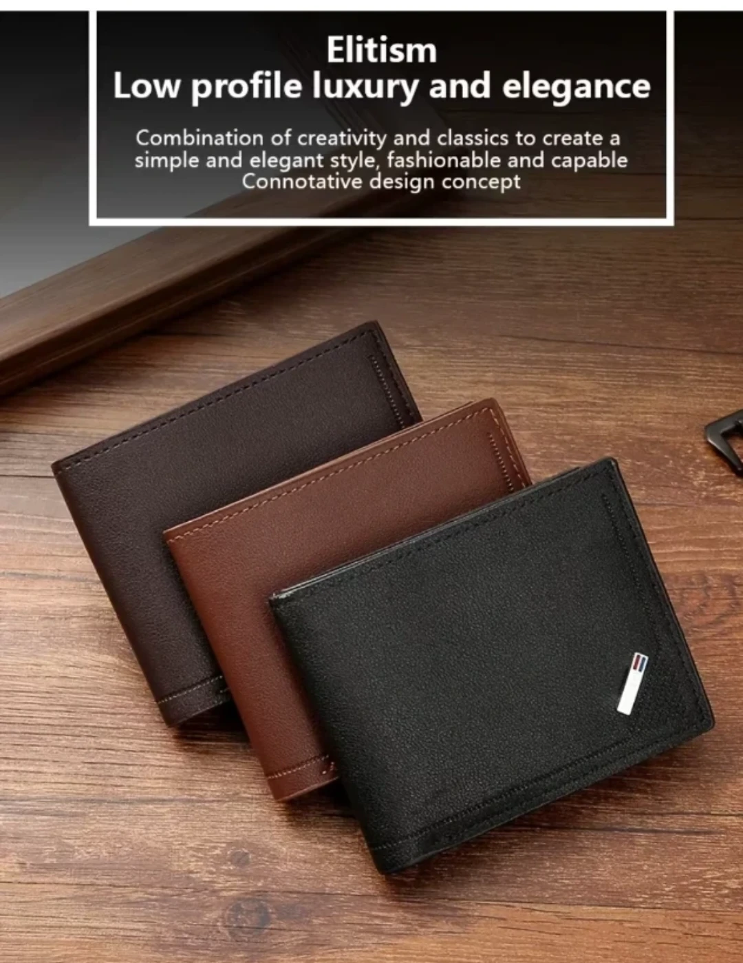 Free Business Short Wallet - Brown - photo 2