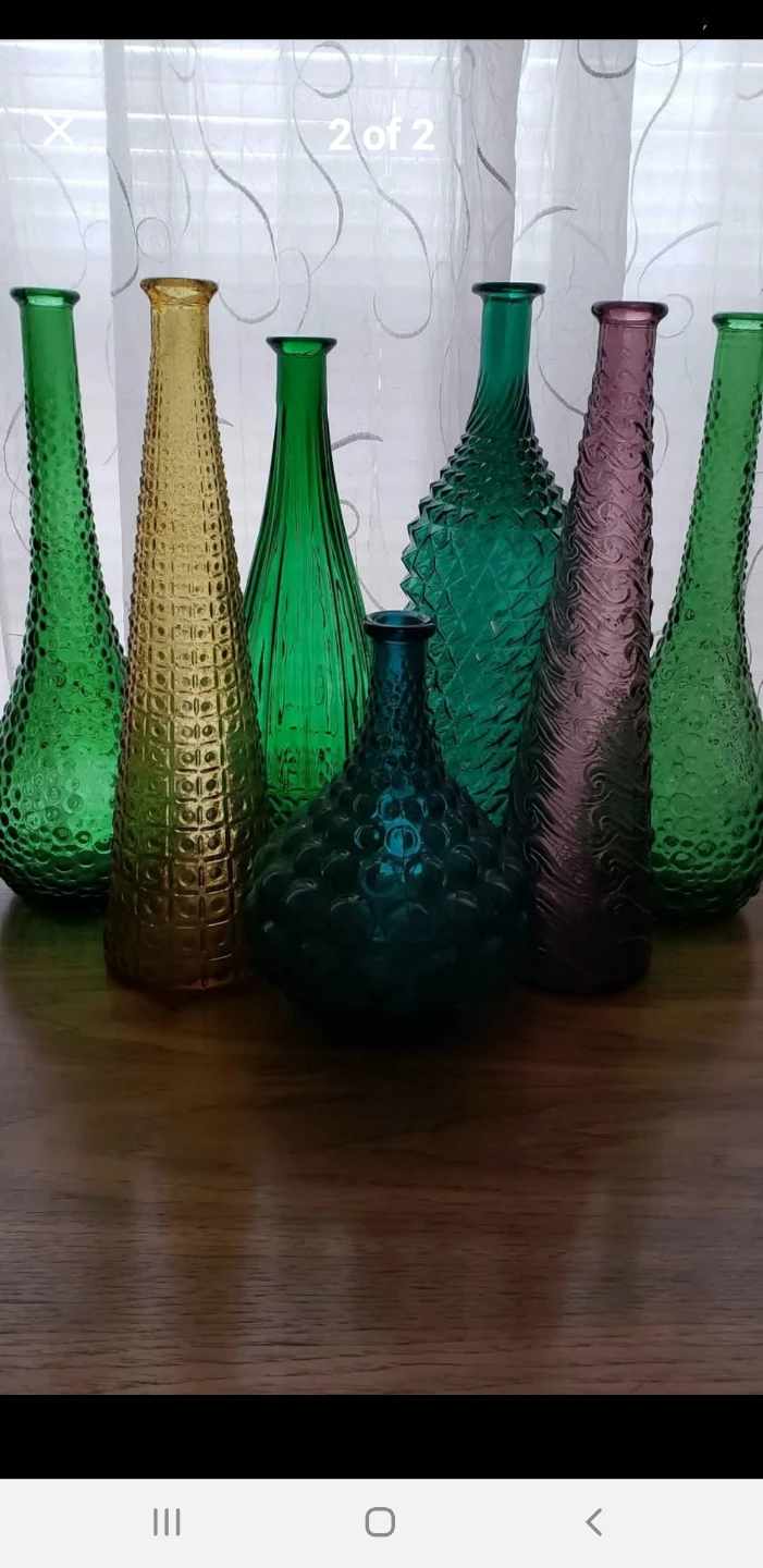 Set of 7 Decorative genie bottles - photo 3