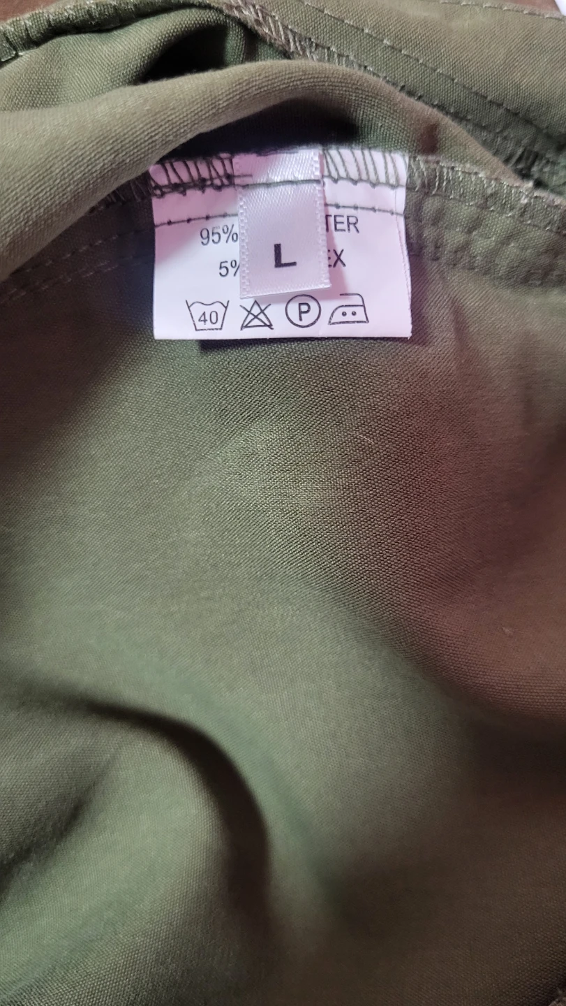 Green Cargo Pants Size L - photo 2