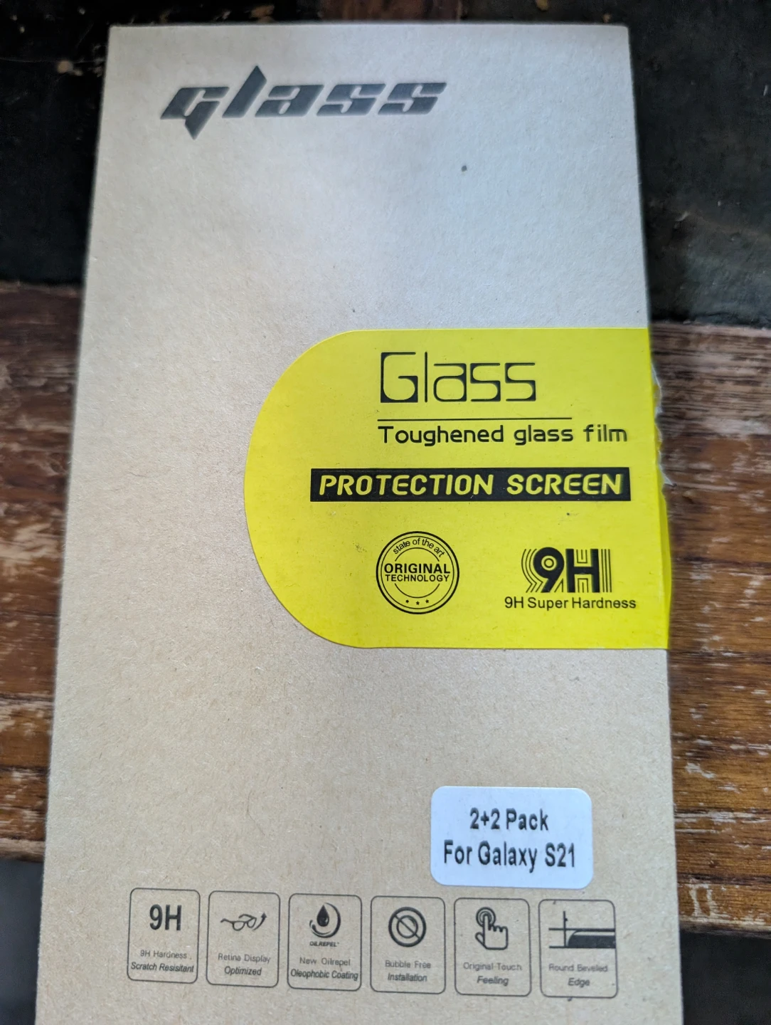 Glass 1+1 Pack Screen Protectors for Galaxy S21