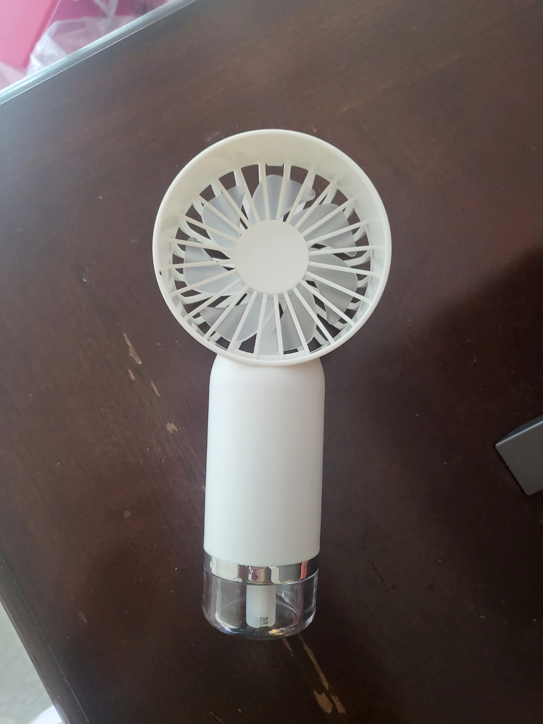 Water misting fan