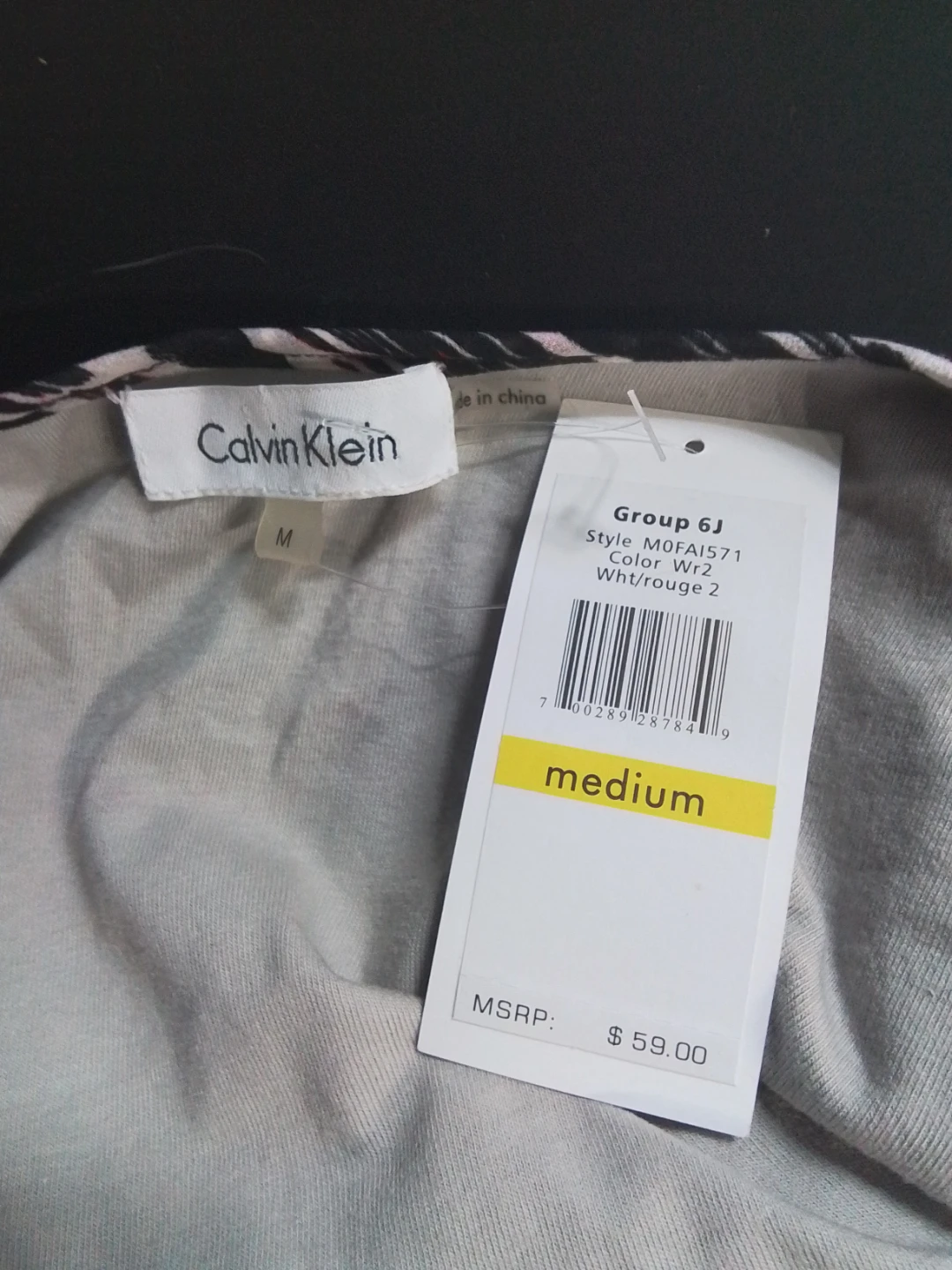 Calvin Klein Women's Sleeveless Print Top - Medium - photo 4