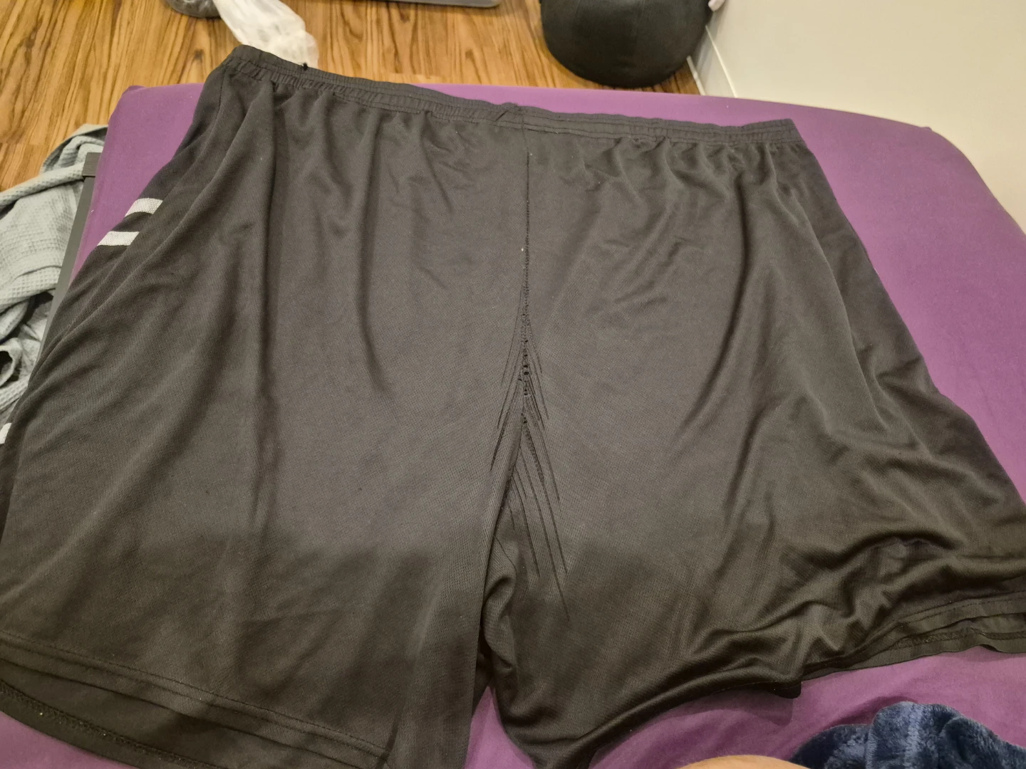 Red Essentials Black Athletic Shorts Size 4X - photo 3
