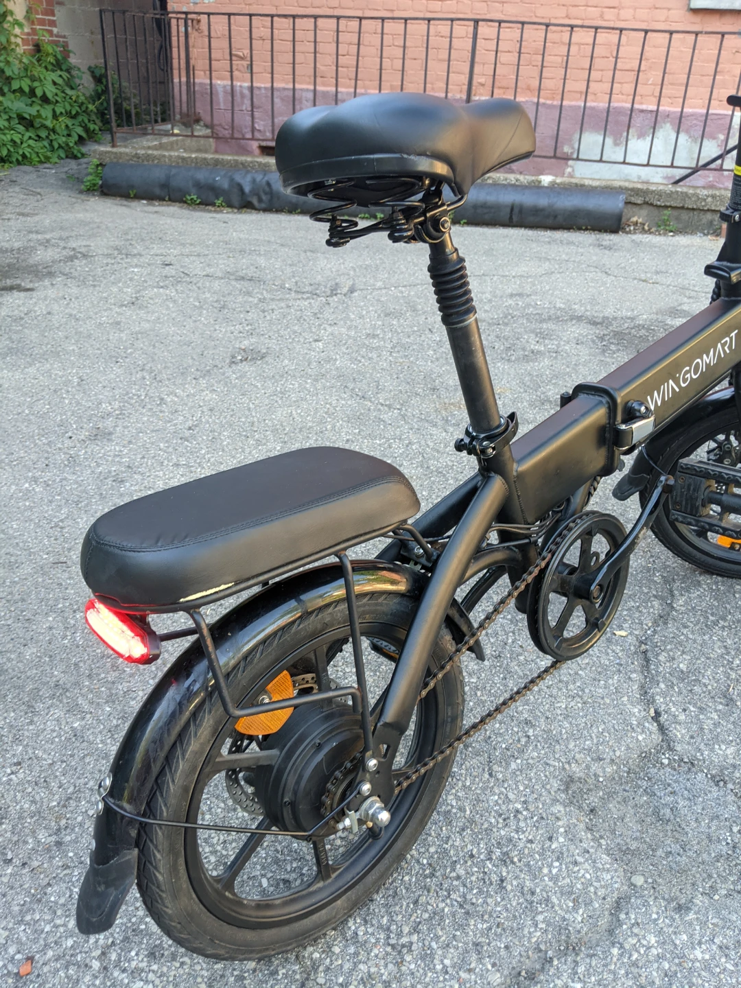 Adult sized foldable ebike with alarm - photo 2