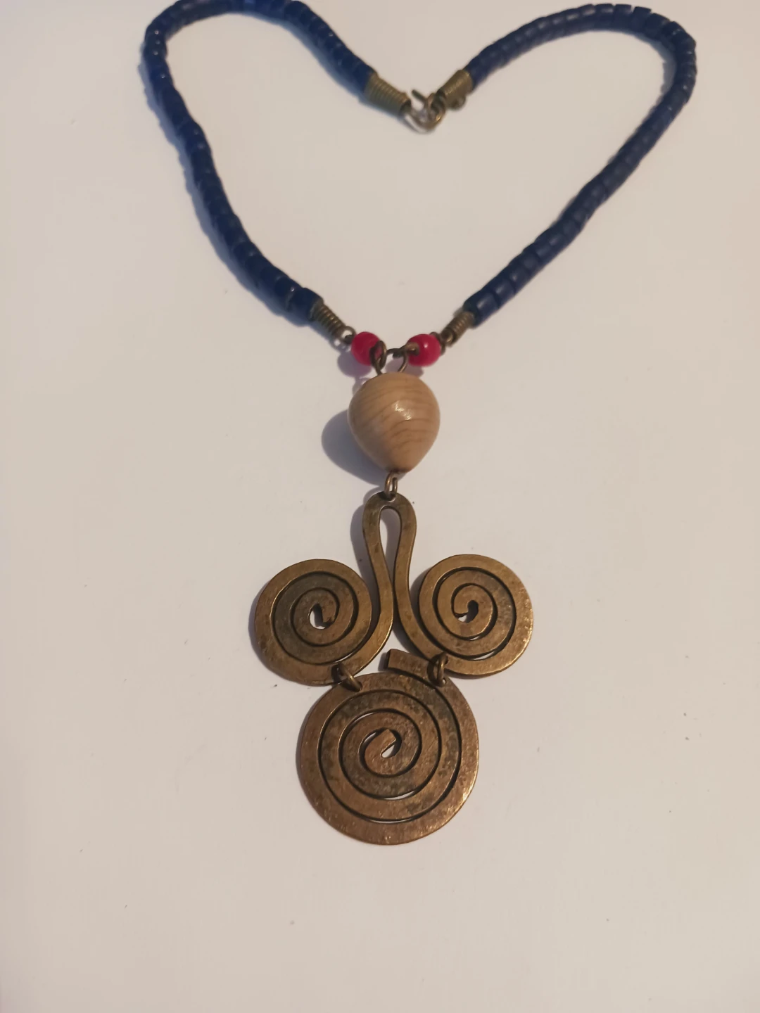 African Ethnic Tribal Beaded Necklace