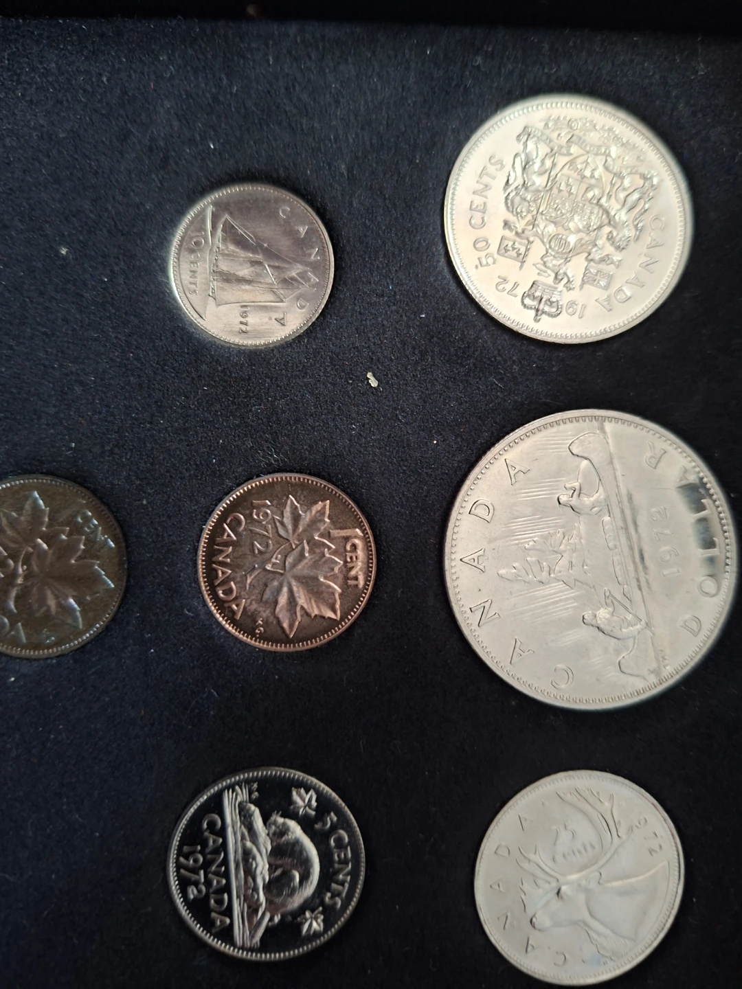 1972 Royal Canadian Mint Coin Set - photo 3