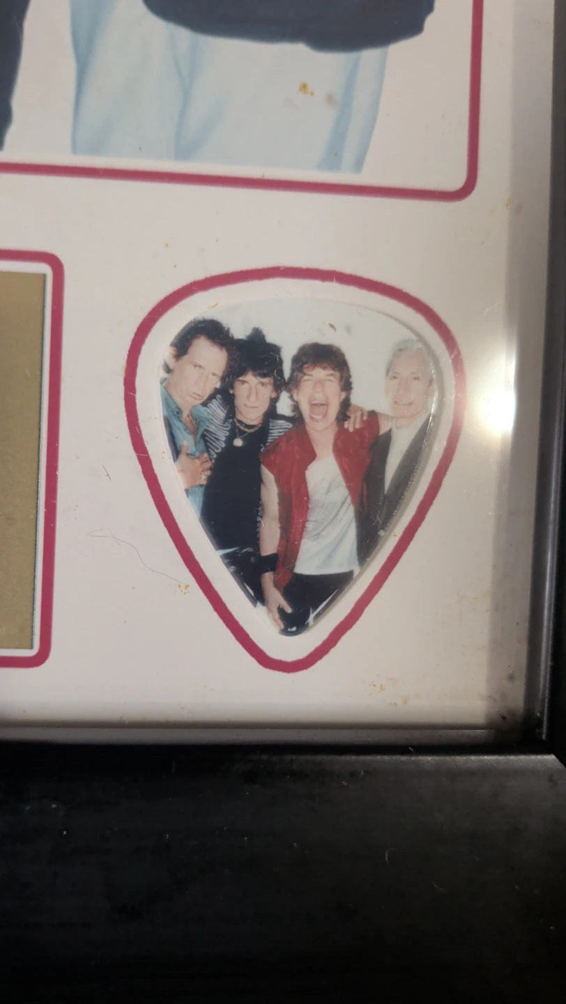 ⚽The Rolling Stones Autographed Guitar Pick Set - photo 4