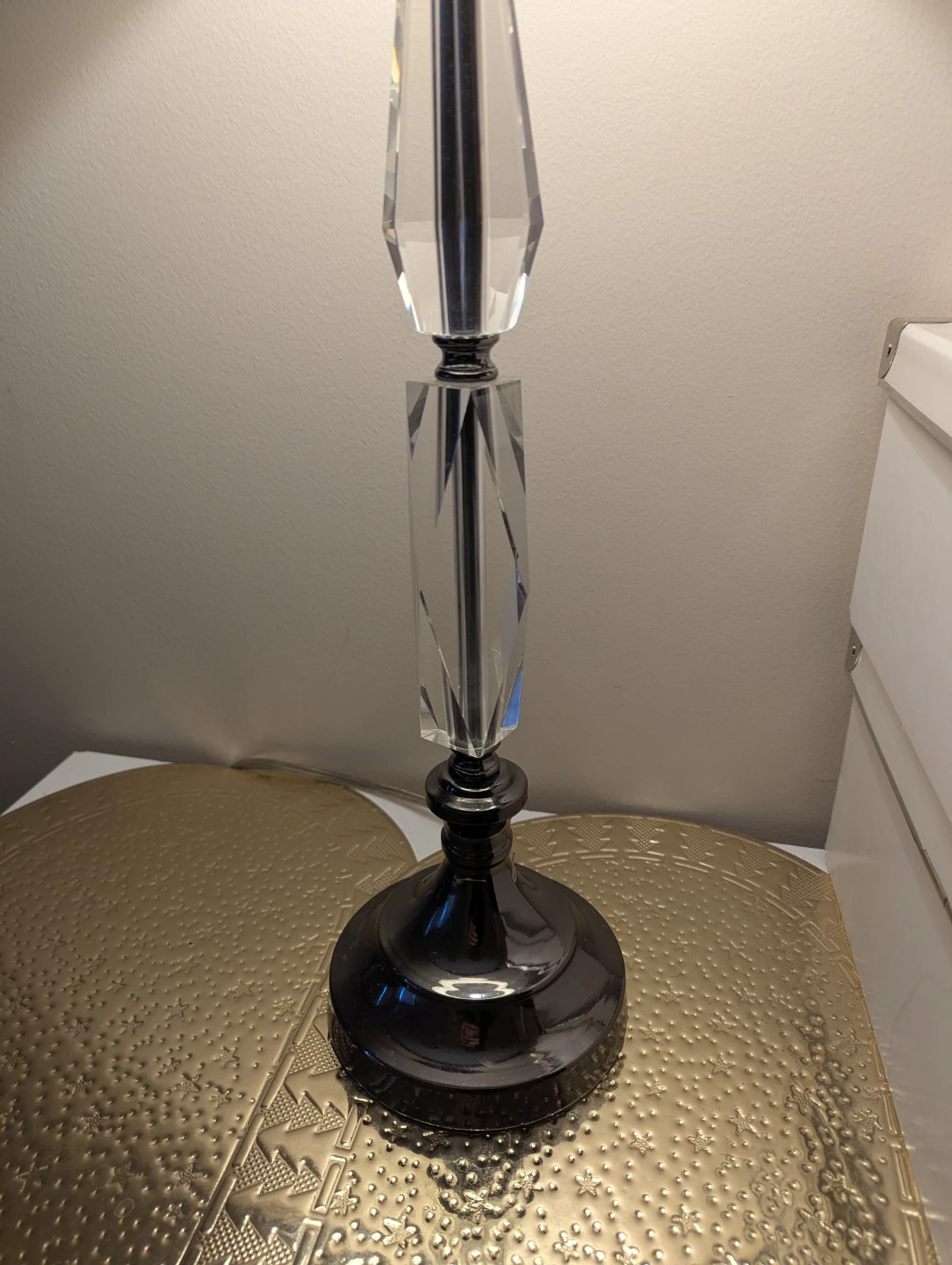 Table Lamp with Crystal Accents - photo 5
