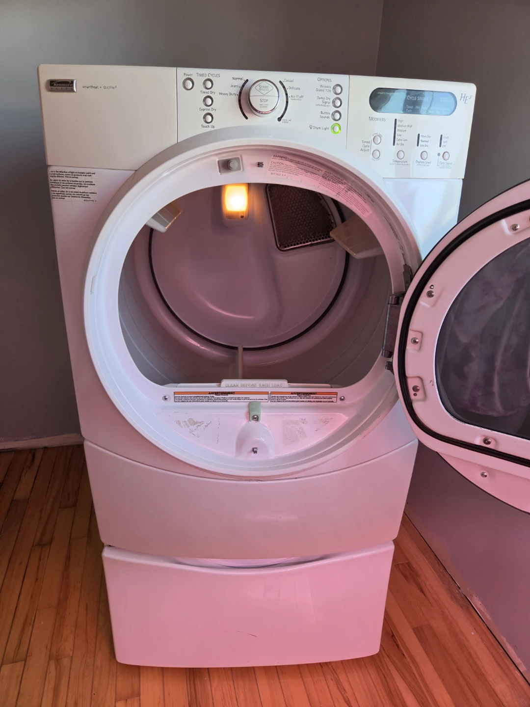 Kenmore Elite Dryer - photo 3