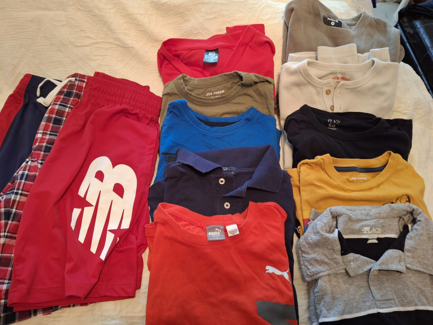 Bundle of Boys' Tops and Bottoms
