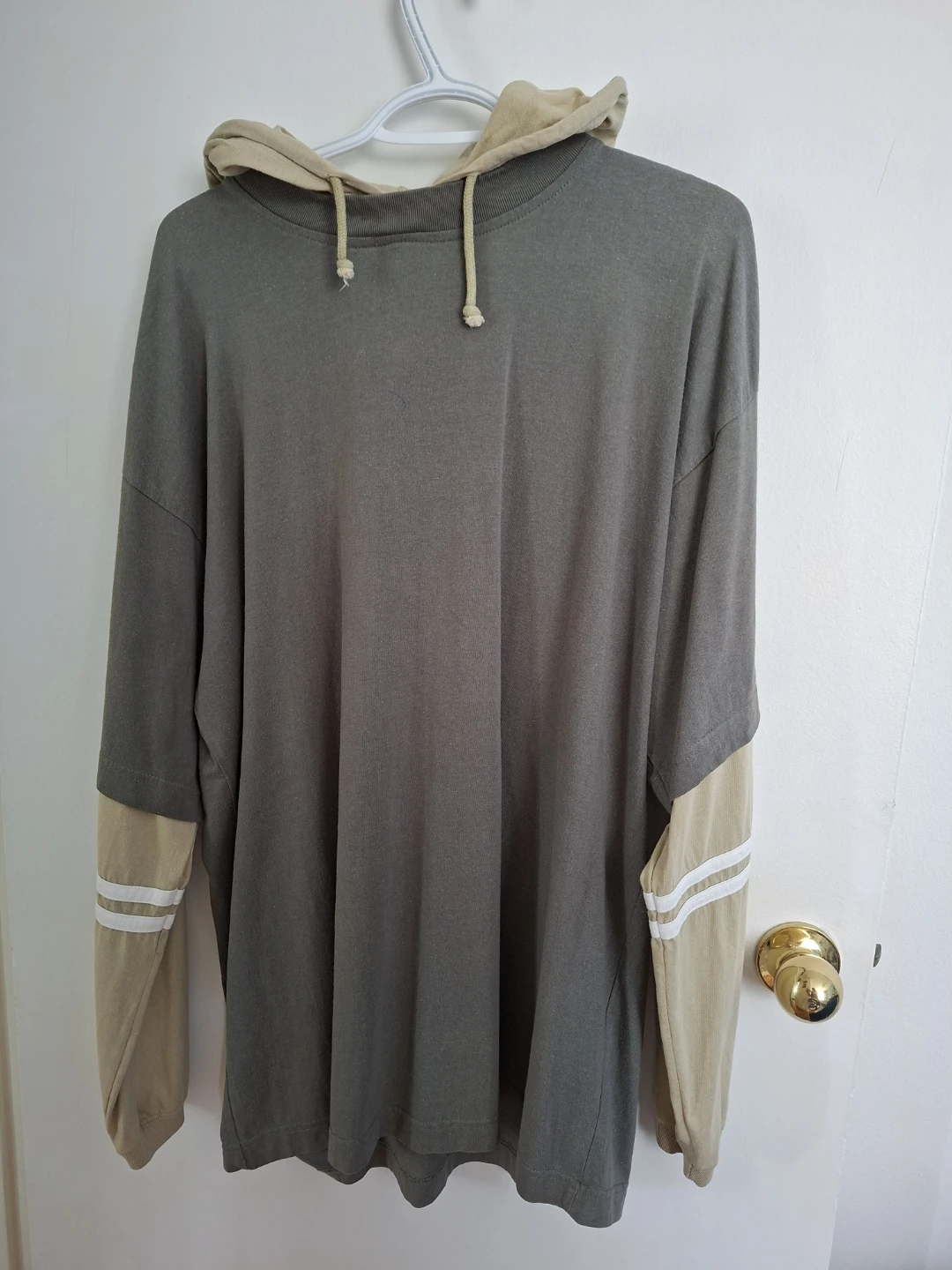 Point Zero Active Gear Hooded Long Sleeve Shirt L