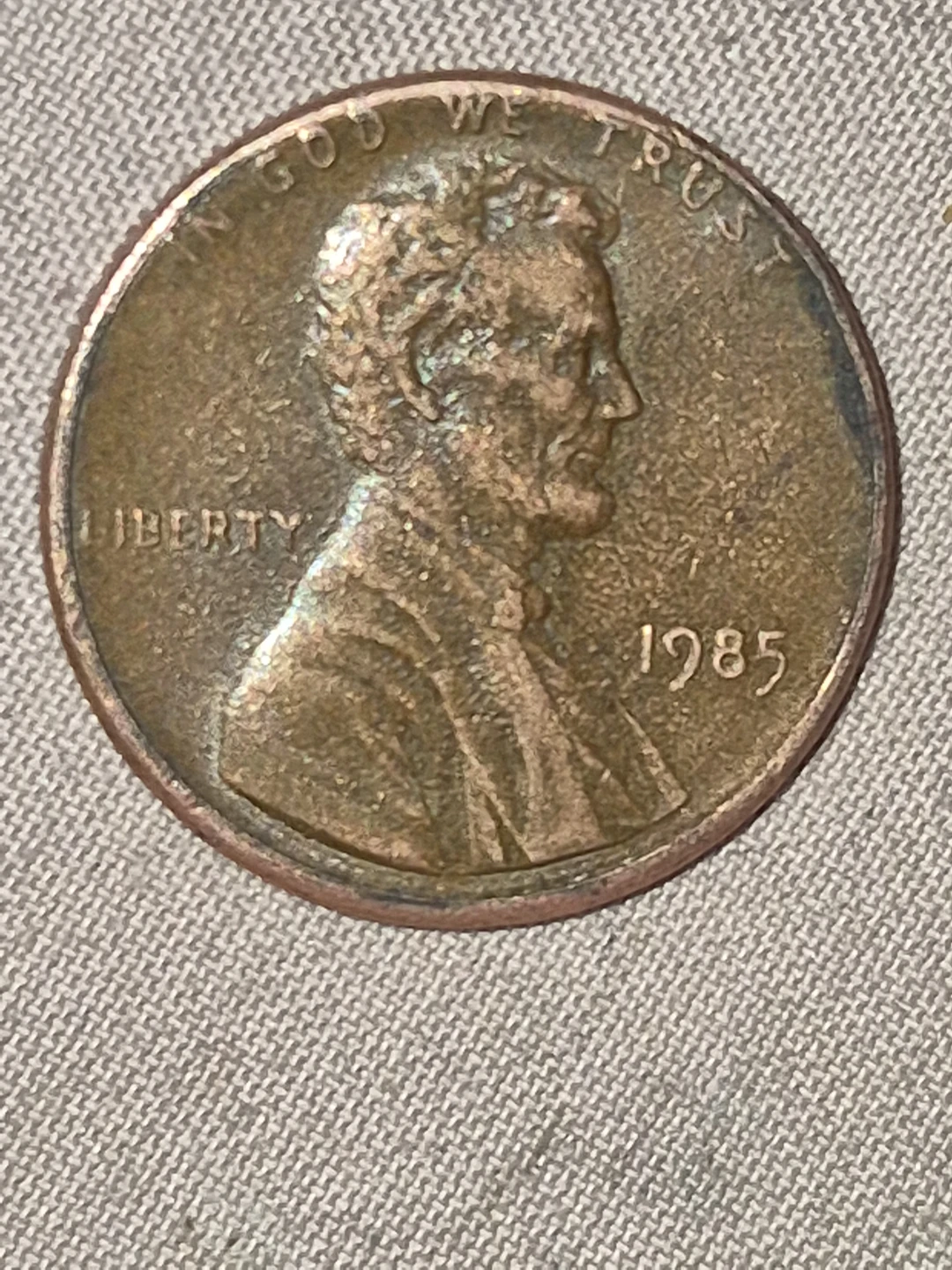 1985 Lincoln Penny