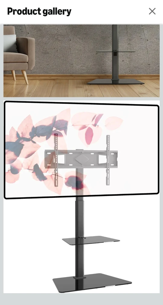 TV Stand with Shelves - photo 3