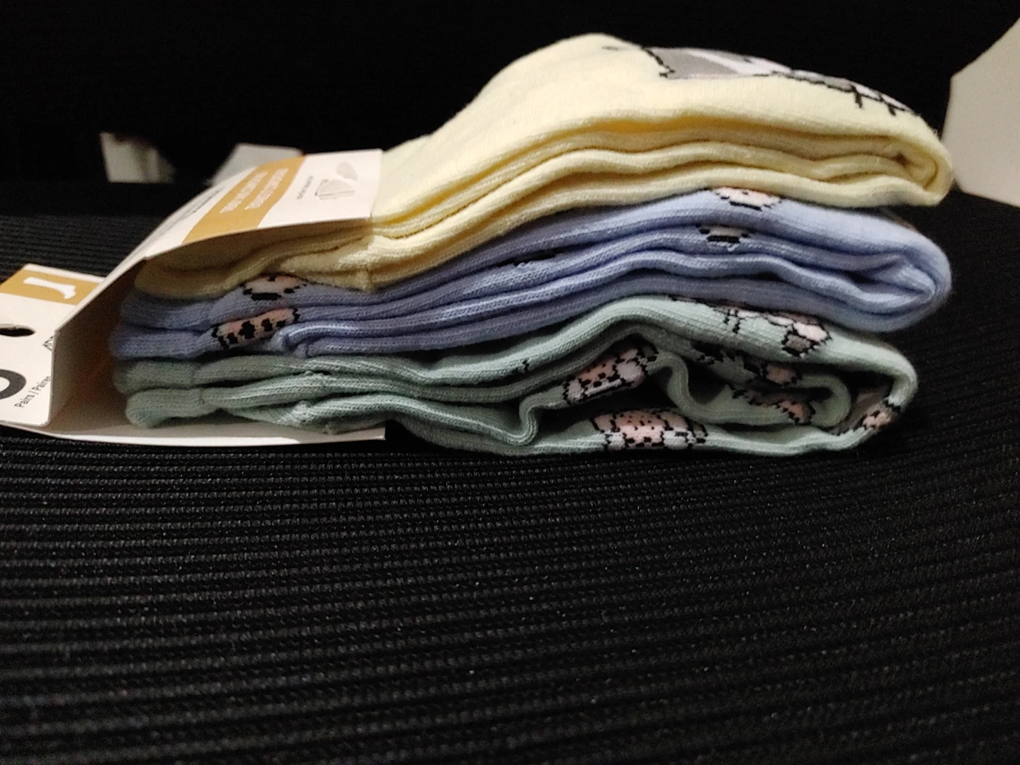 Ardene 3 Pairs Crew Socks - Cat & Ice Cream Prints - photo 3