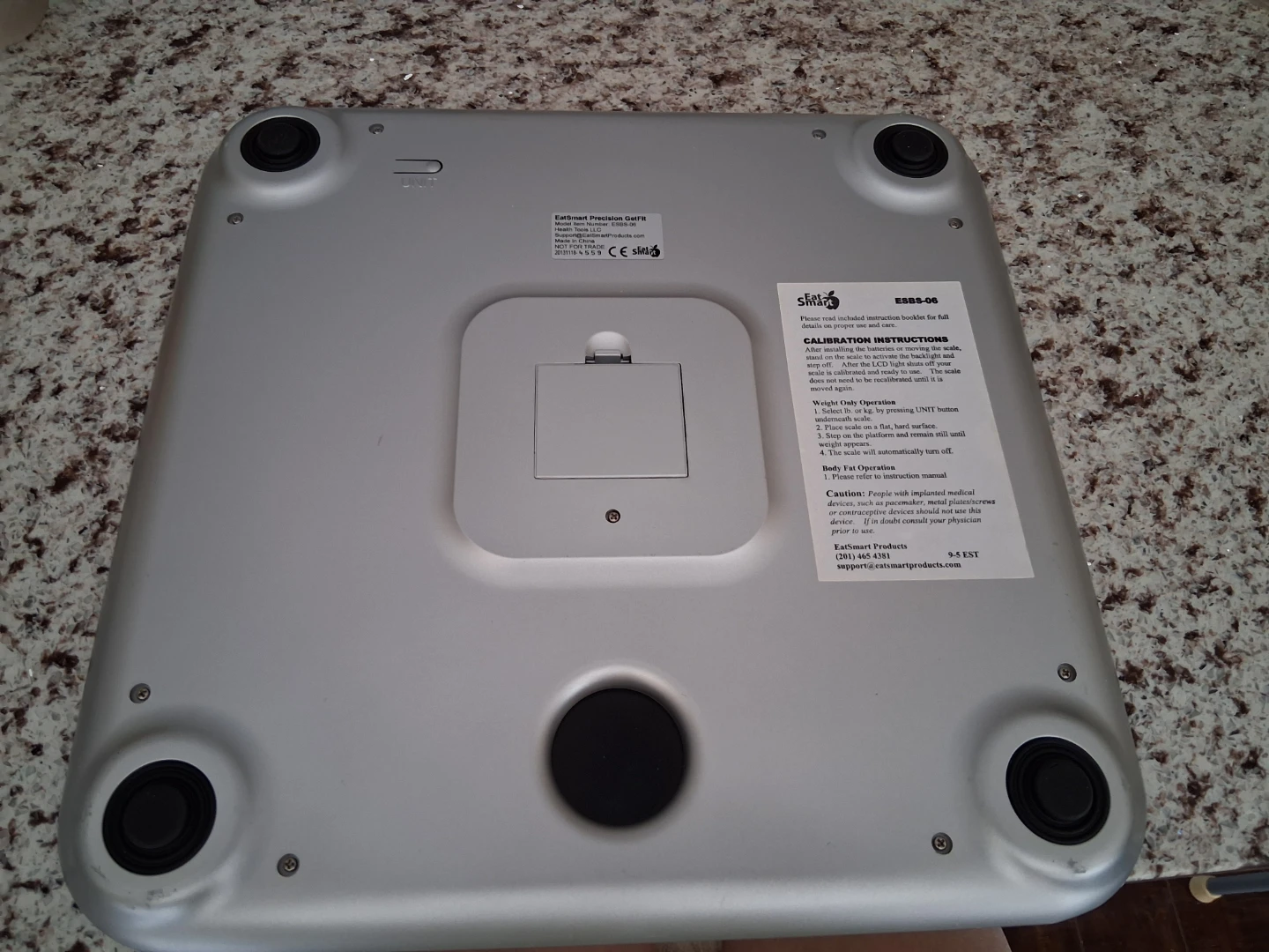 EatSmart Precision Digital Body Fat Scale