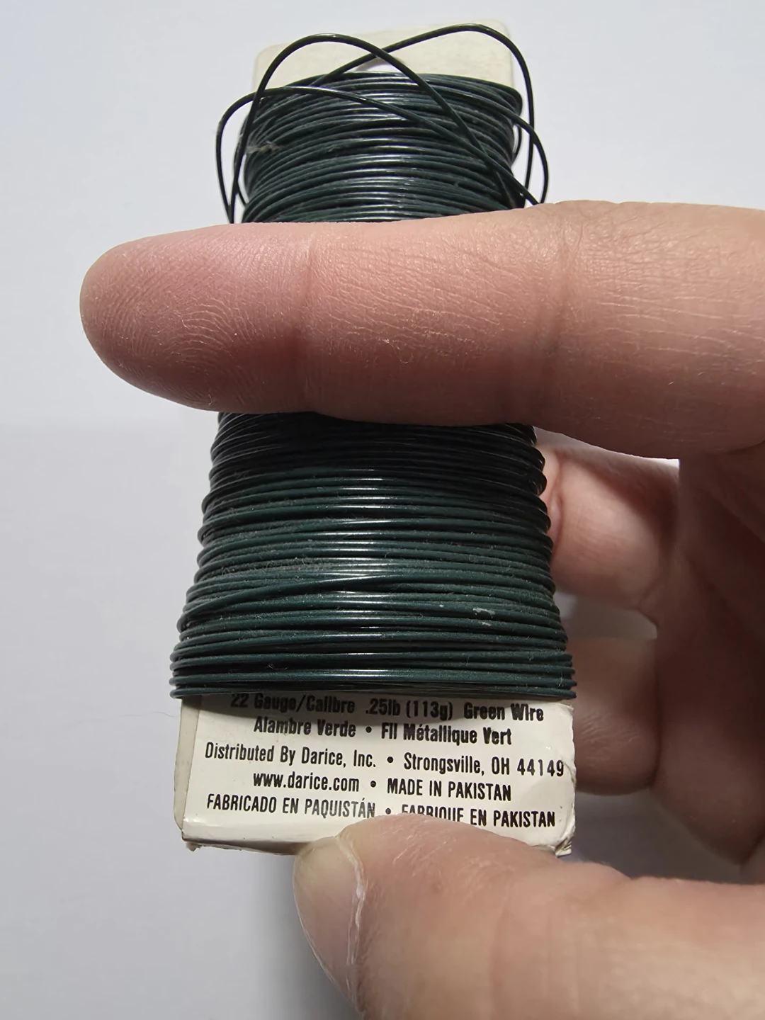 Green Wire, 22 Gauge ⚽️ - photo 2