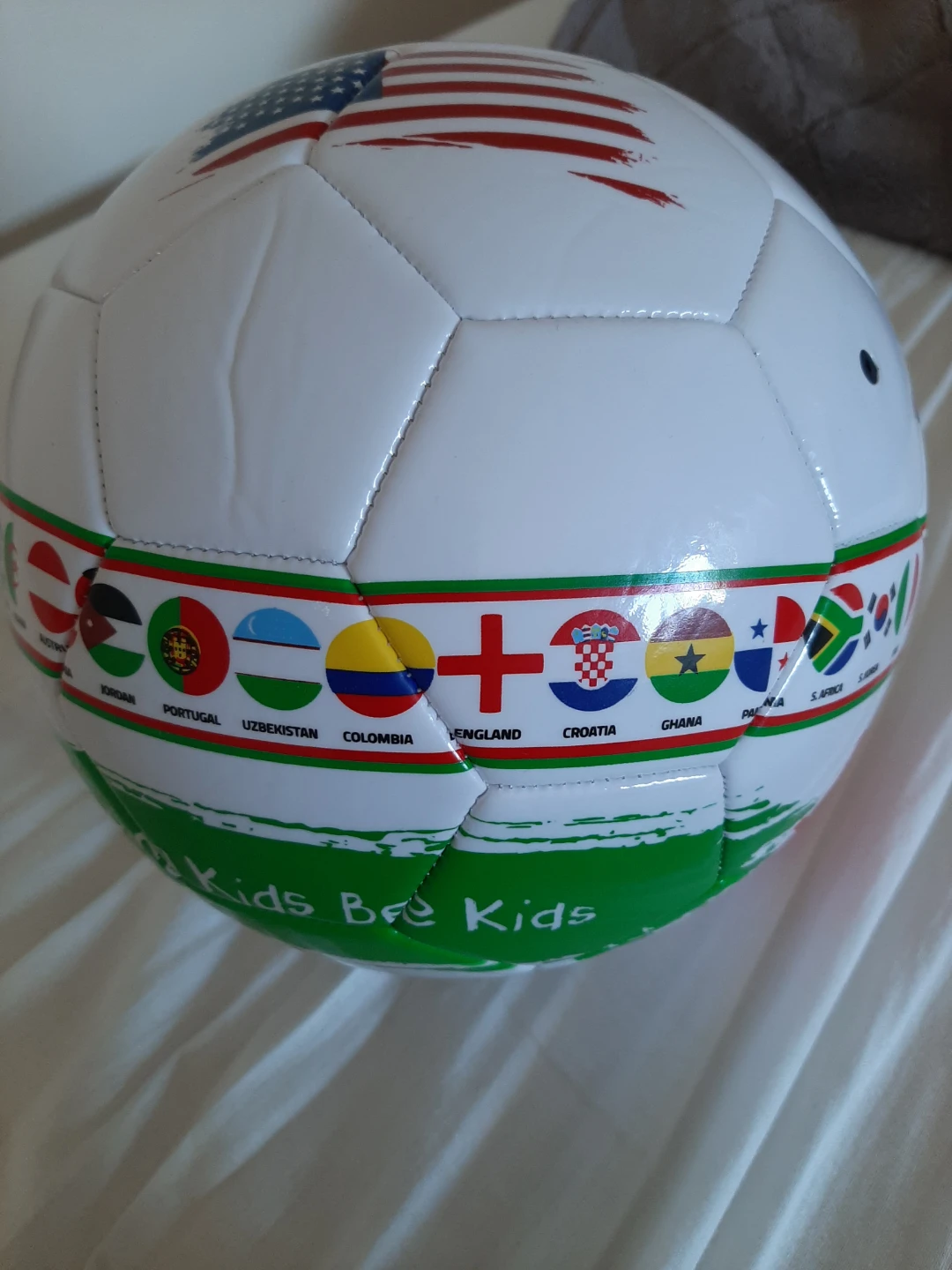 Soccer ball with international flags - photo 2