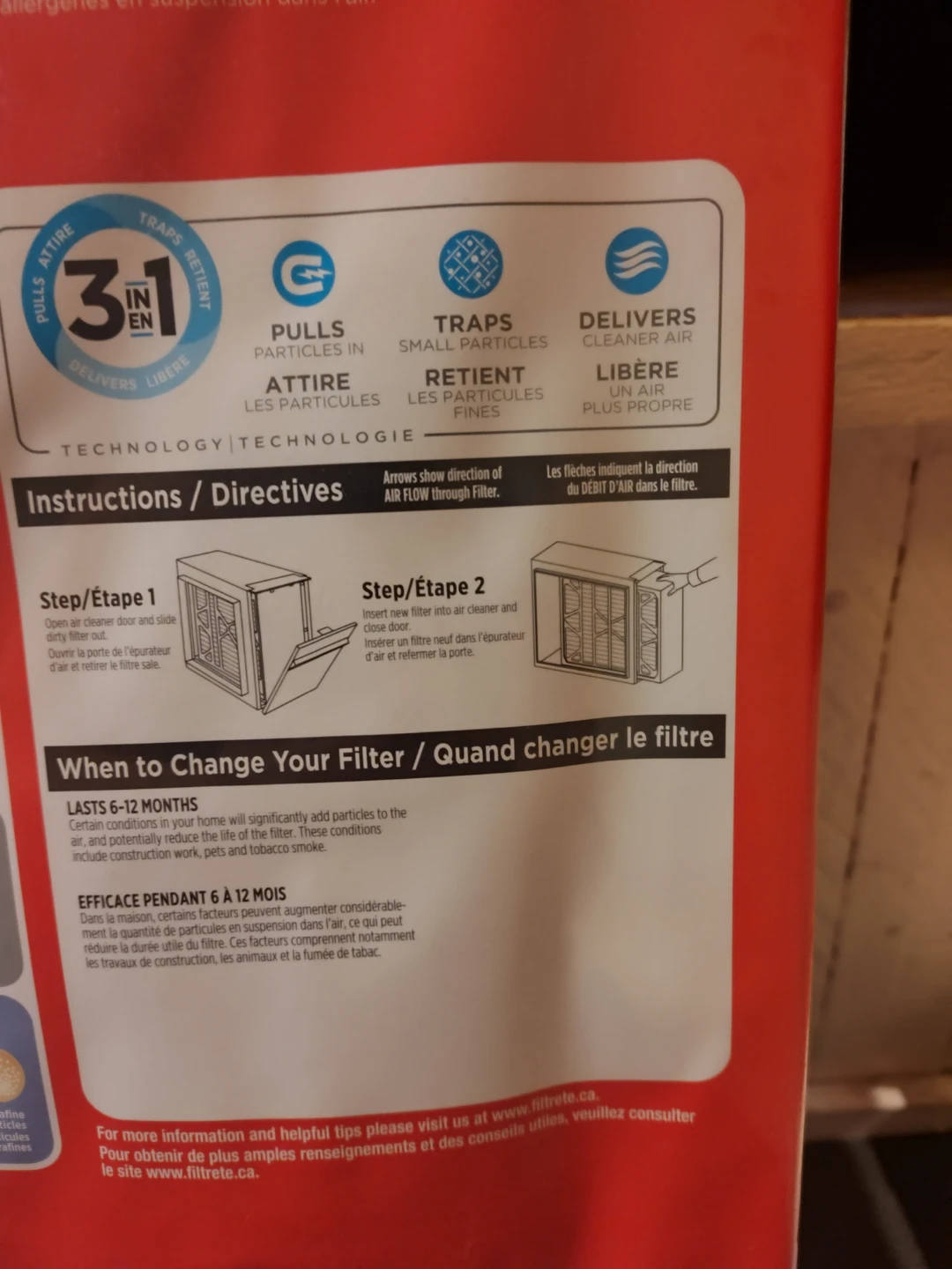 Filtrete 16x25x5 Allergen Defense Micro Air Filter - photo 4