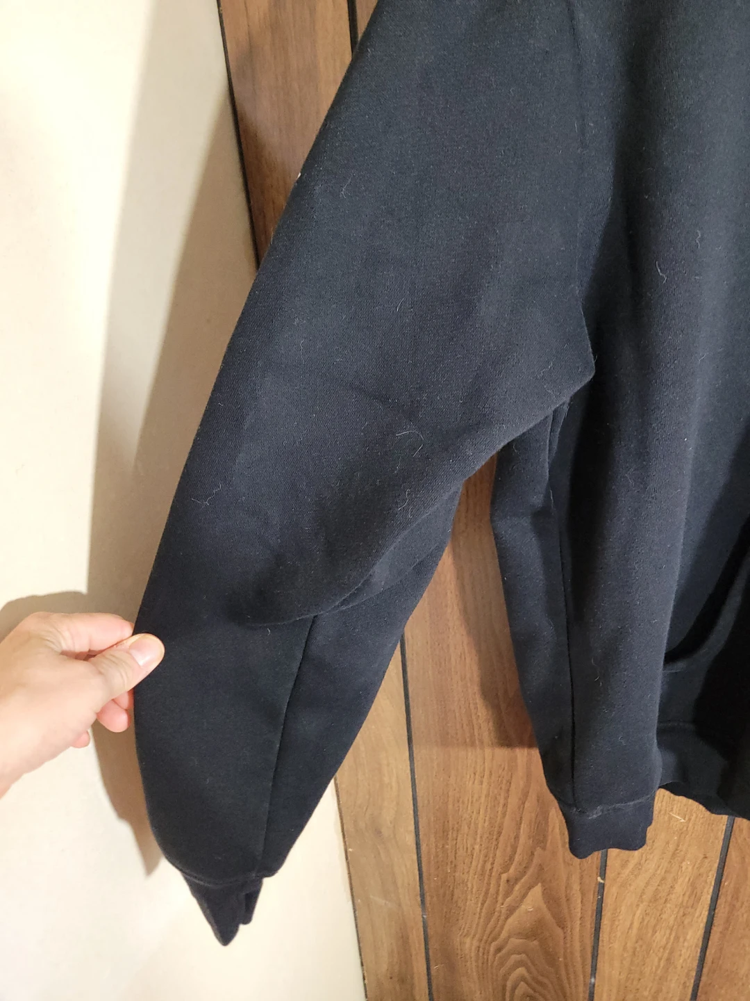 OFF-WHITE" Black Diagonal Stripe Hoodie - photo 3