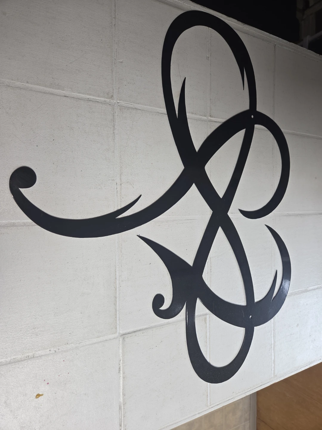 Black Metal Wall Art Decor