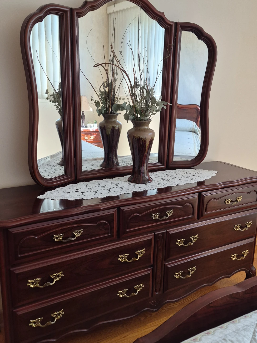 Cherry Wood complete Bedroom suite - photo 3