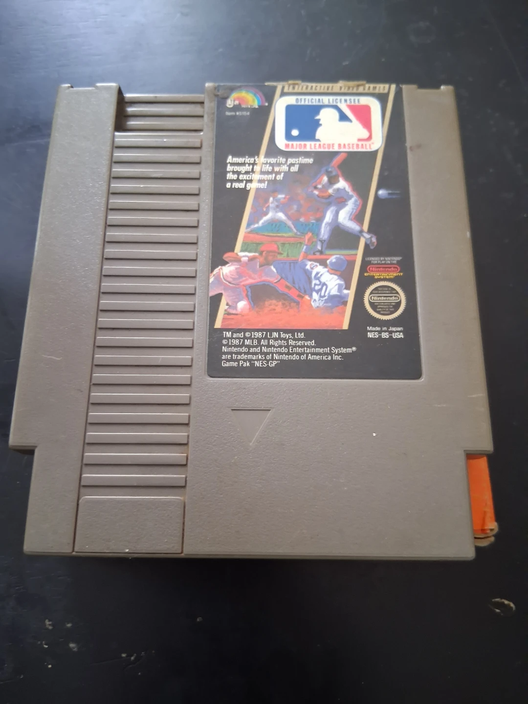 Major League Baseball NES Game