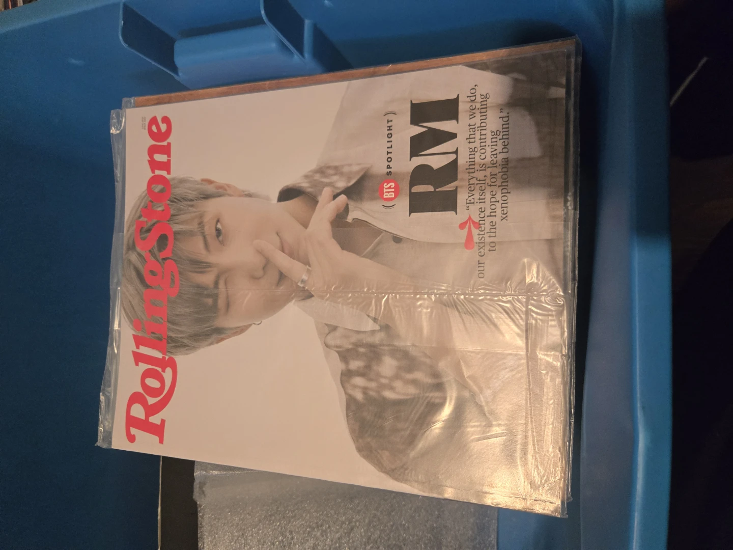 Rolling Stone Magazine BTS RM Spotlight